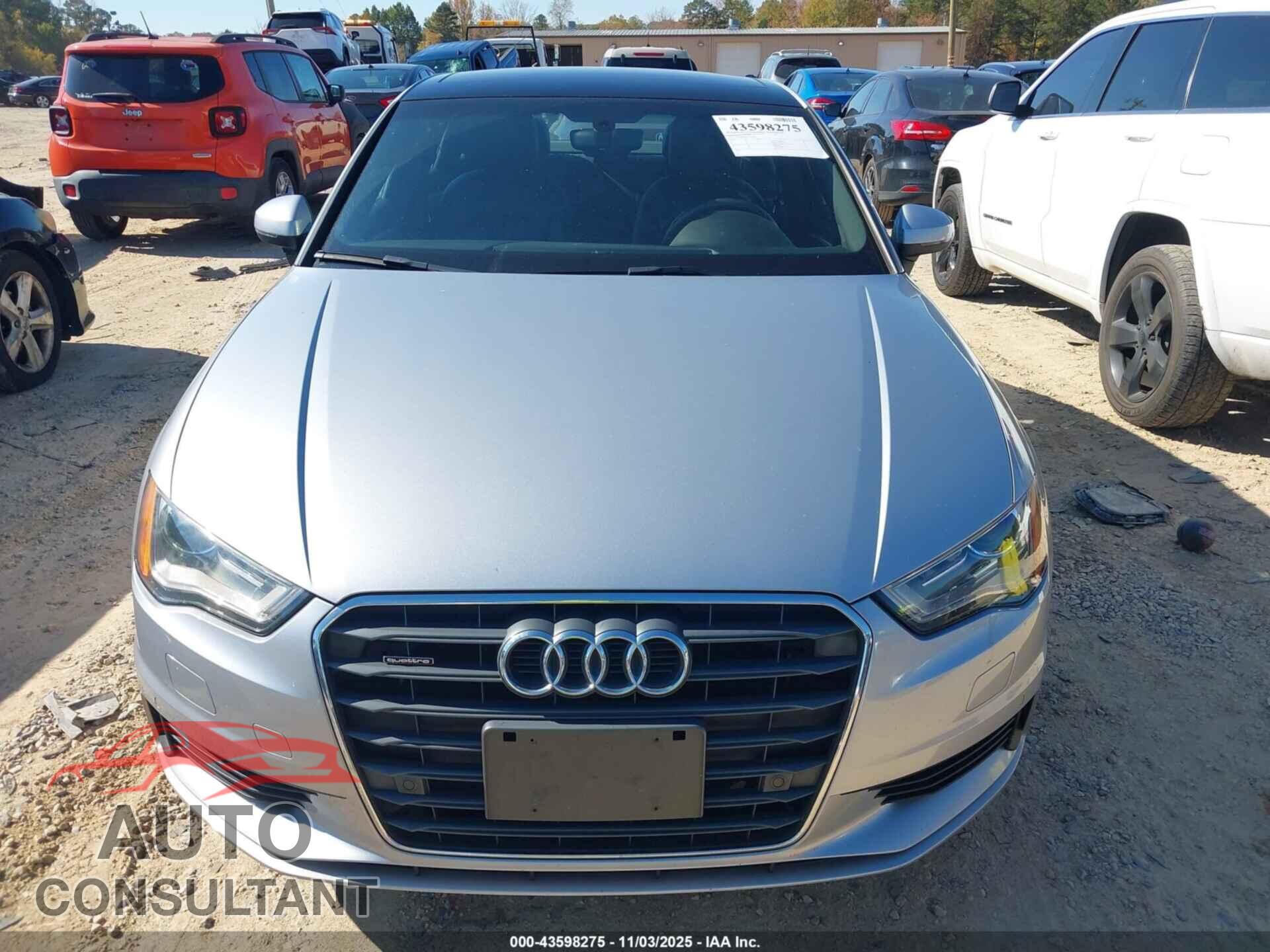 AUDI A3 2016 - WAUB8GFF8G1008564