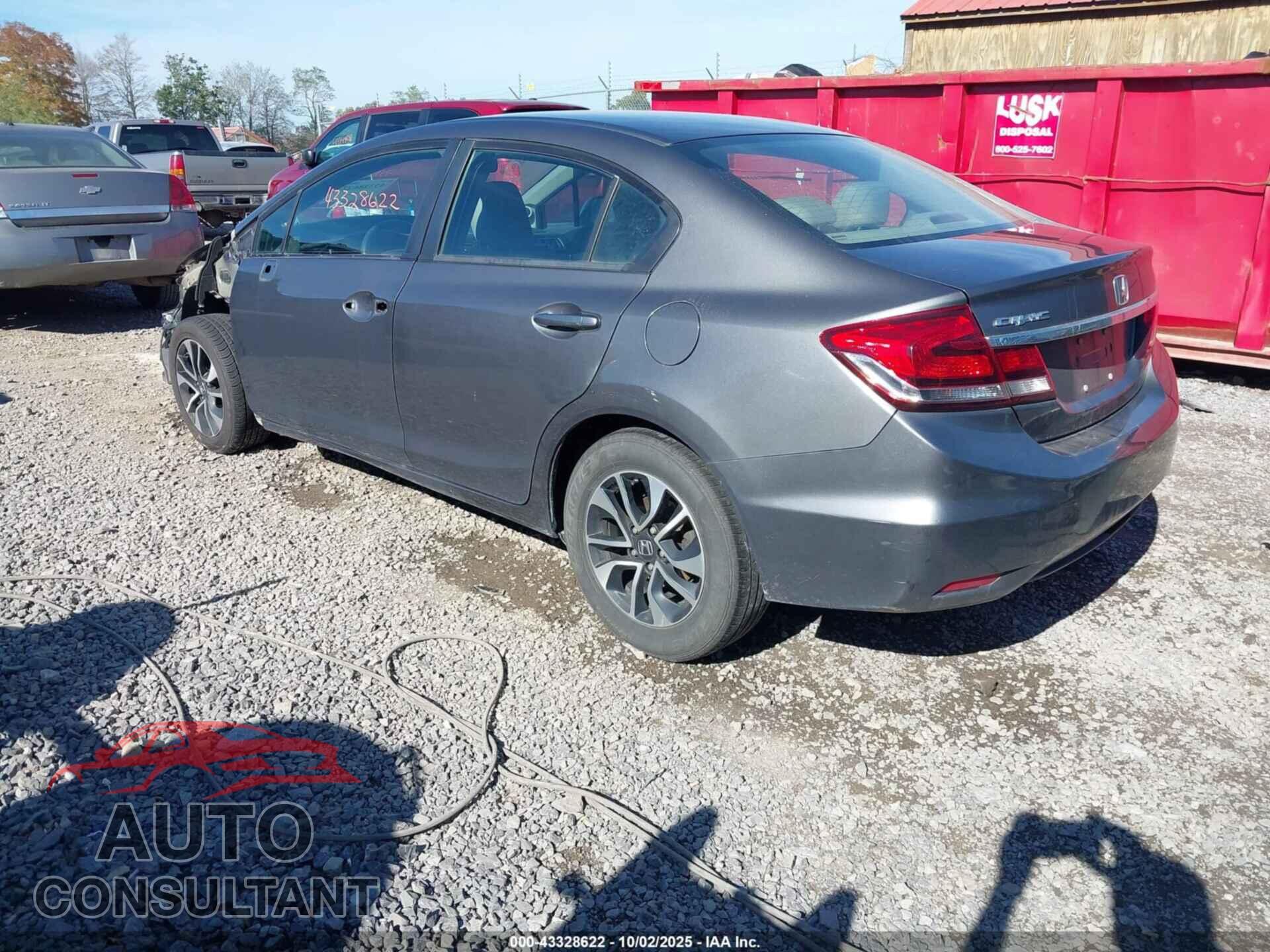 HONDA CIVIC 2013 - 2HGFB2F99DH517869