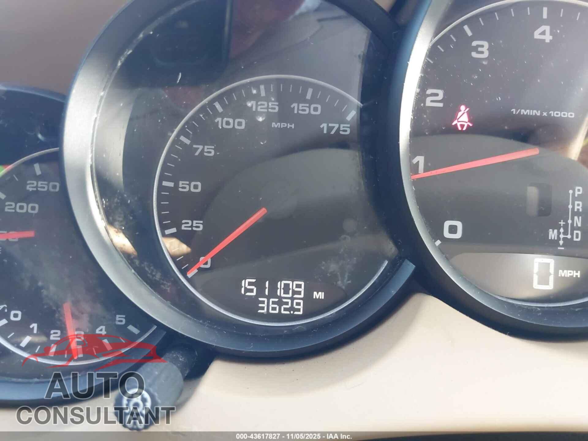 PORSCHE CAYENNE 2012 - WP1AA2A2XCLA00716