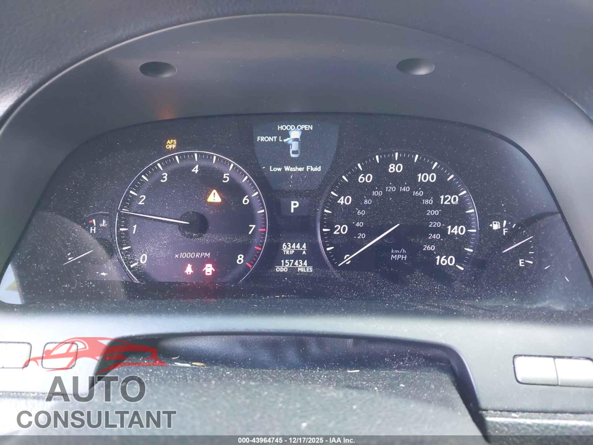 LEXUS LS 460 2012 - JTHBL5EF0C5111227