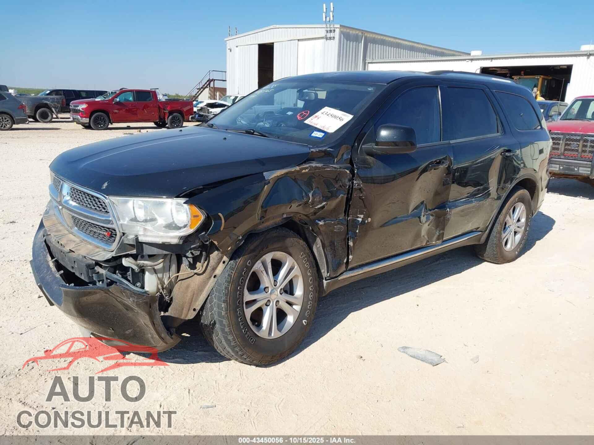 DODGE DURANGO 2012 - 1C4RDHAG8CC257738