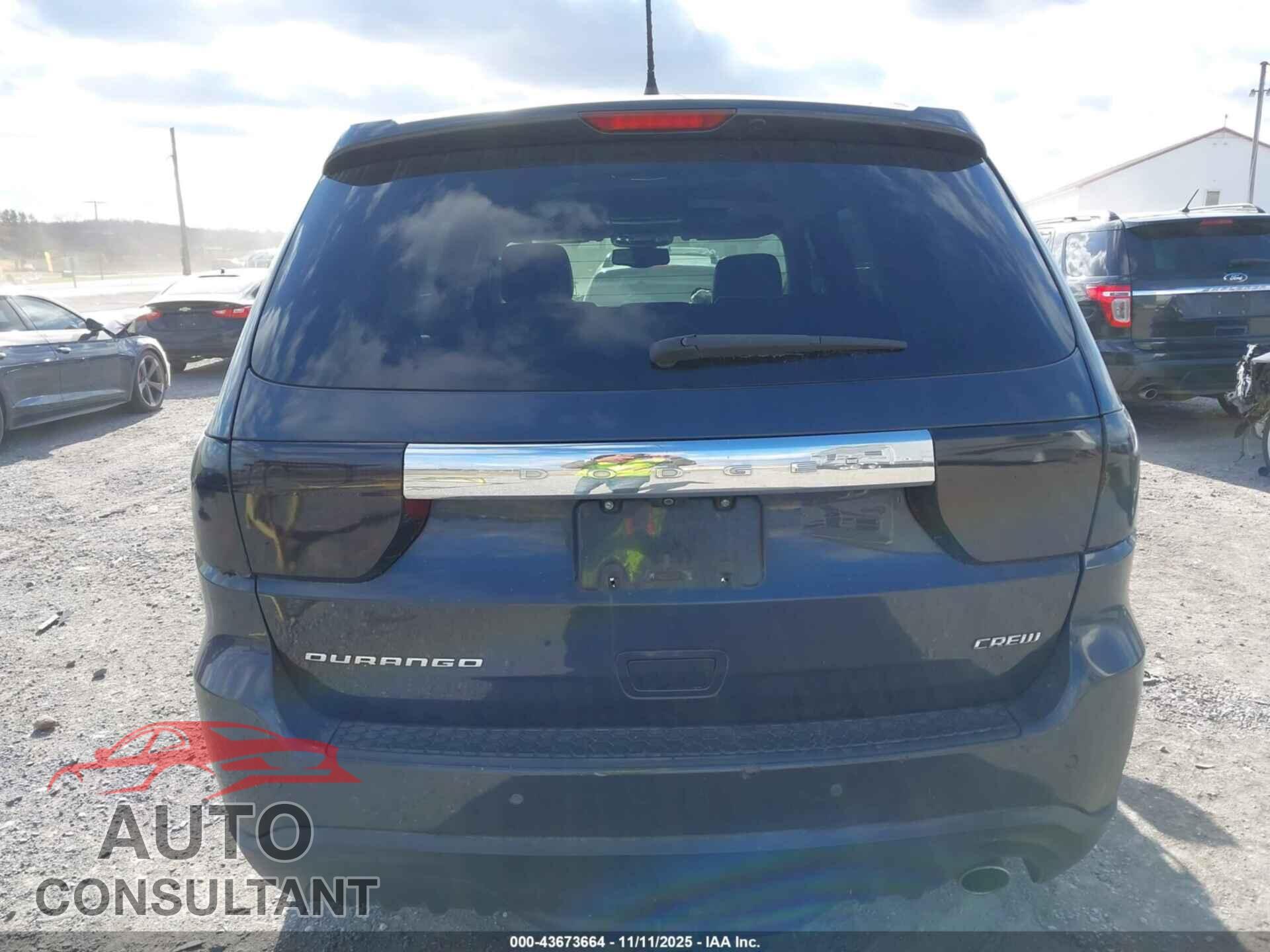 DODGE DURANGO 2012 - 1C4RDHDG5CC336201