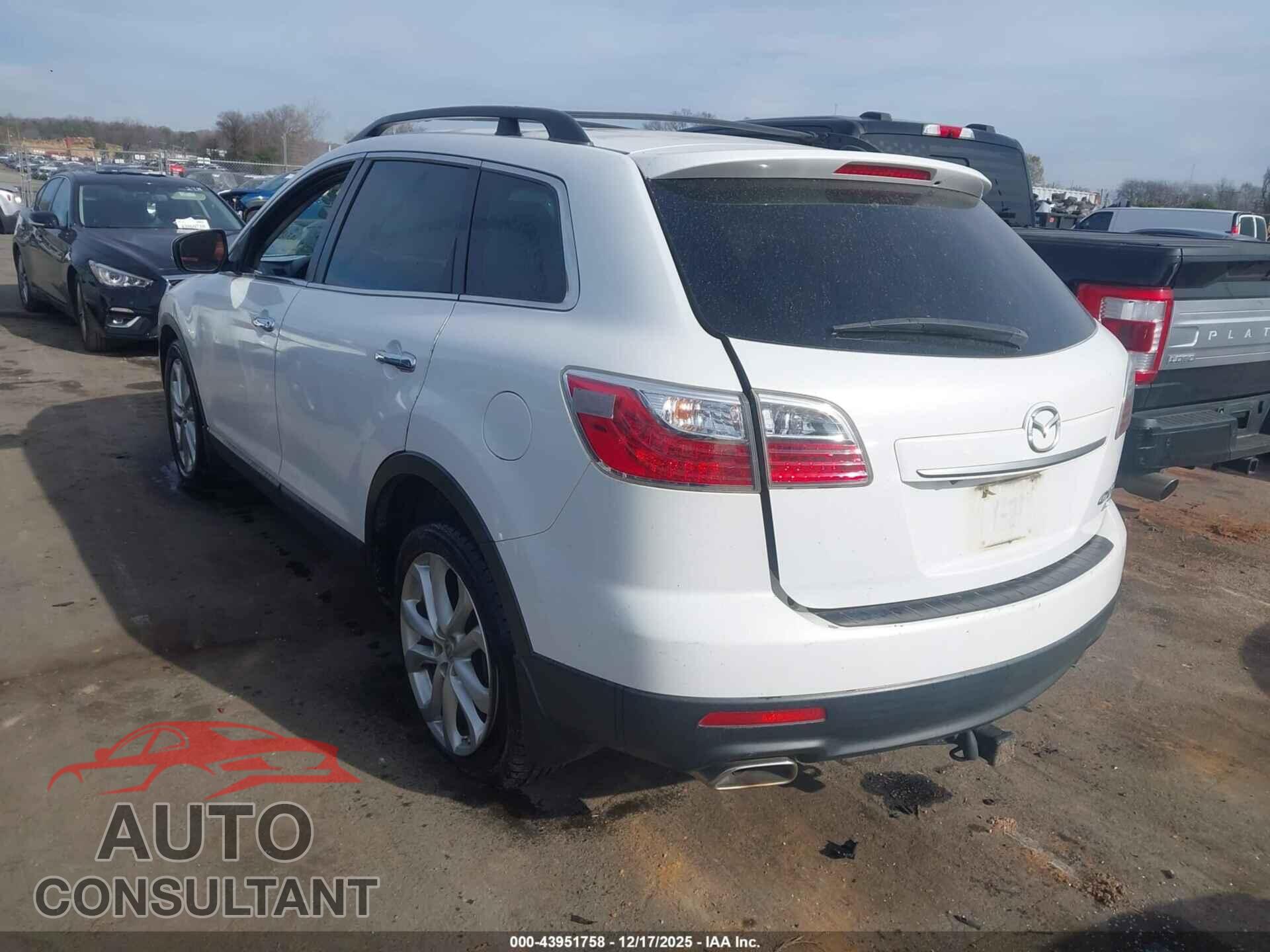 MAZDA CX-9 2012 - JM3TB3DA5C0342809
