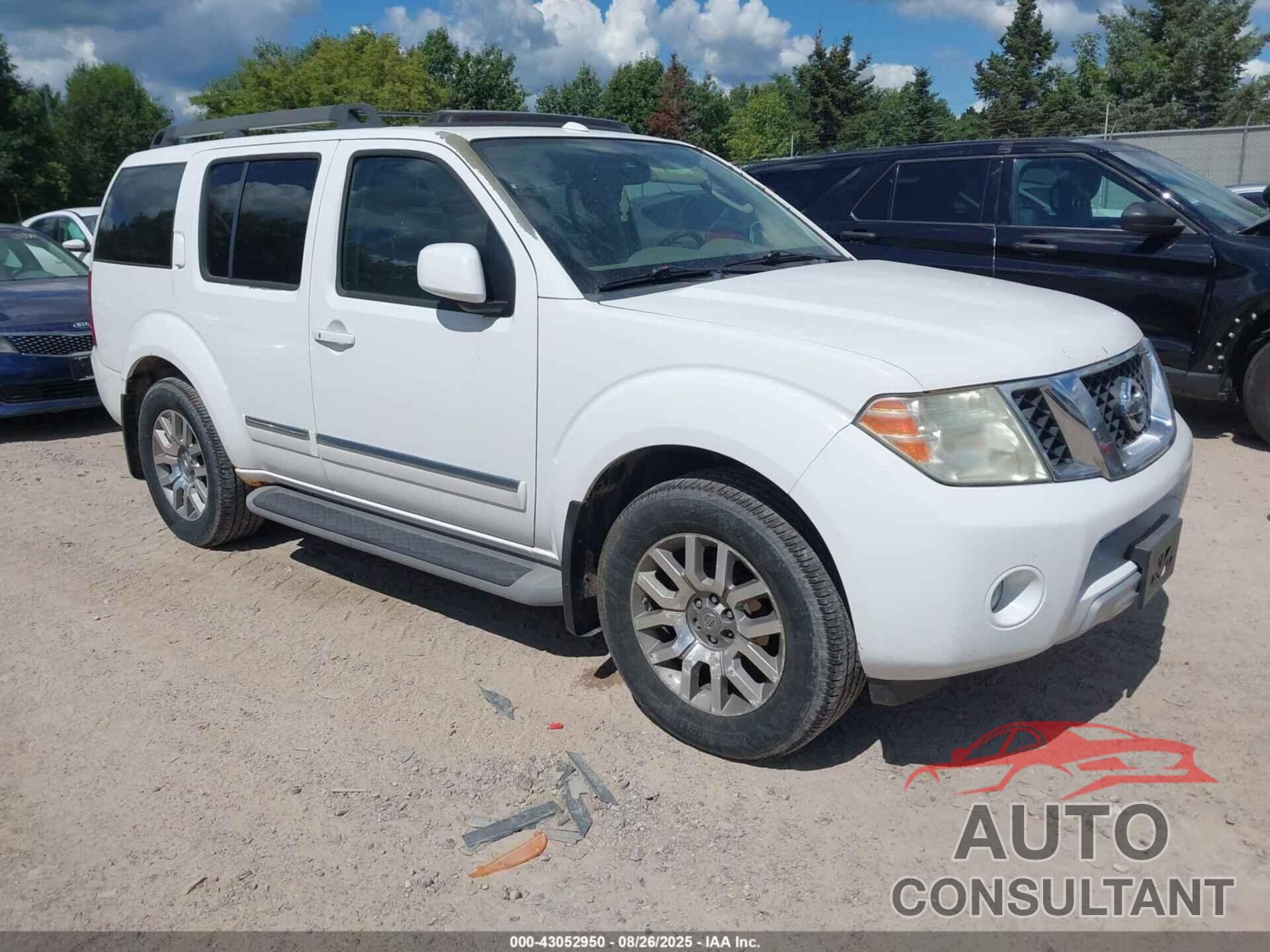 NISSAN PATHFINDER 2010 - 5N1AR1NB0AC616285