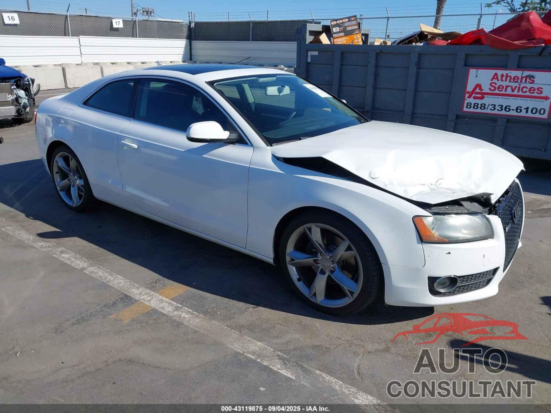AUDI A5 2011 - WAUCFAFR9BA025237