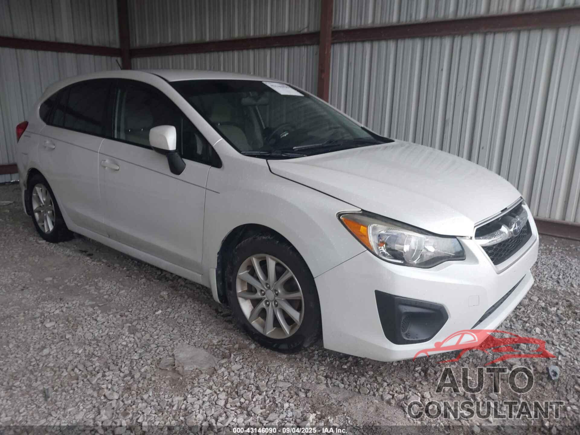 SUBARU IMPREZA 2014 - JF1GPAC65E8281601