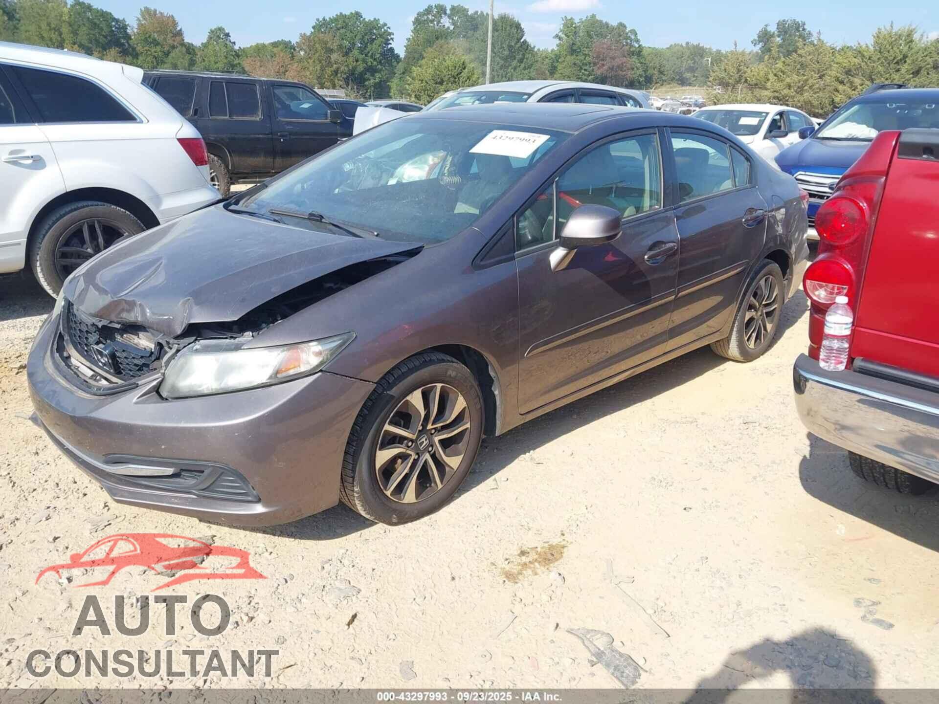HONDA CIVIC 2013 - 19XFB2F8XDE225620