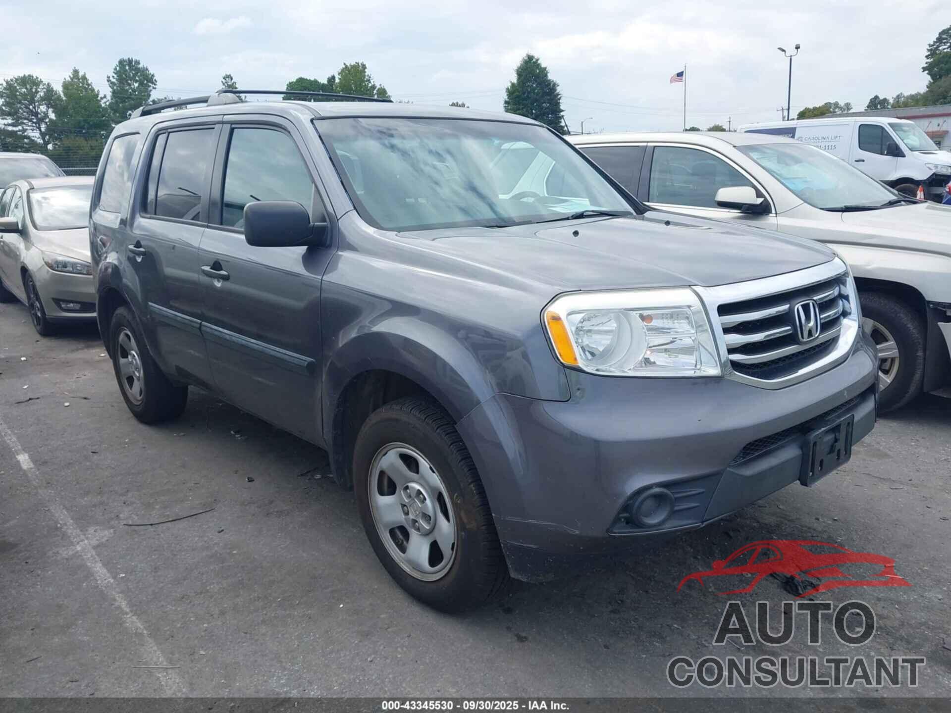HONDA PILOT 2014 - 5FNYF3H23EB019059