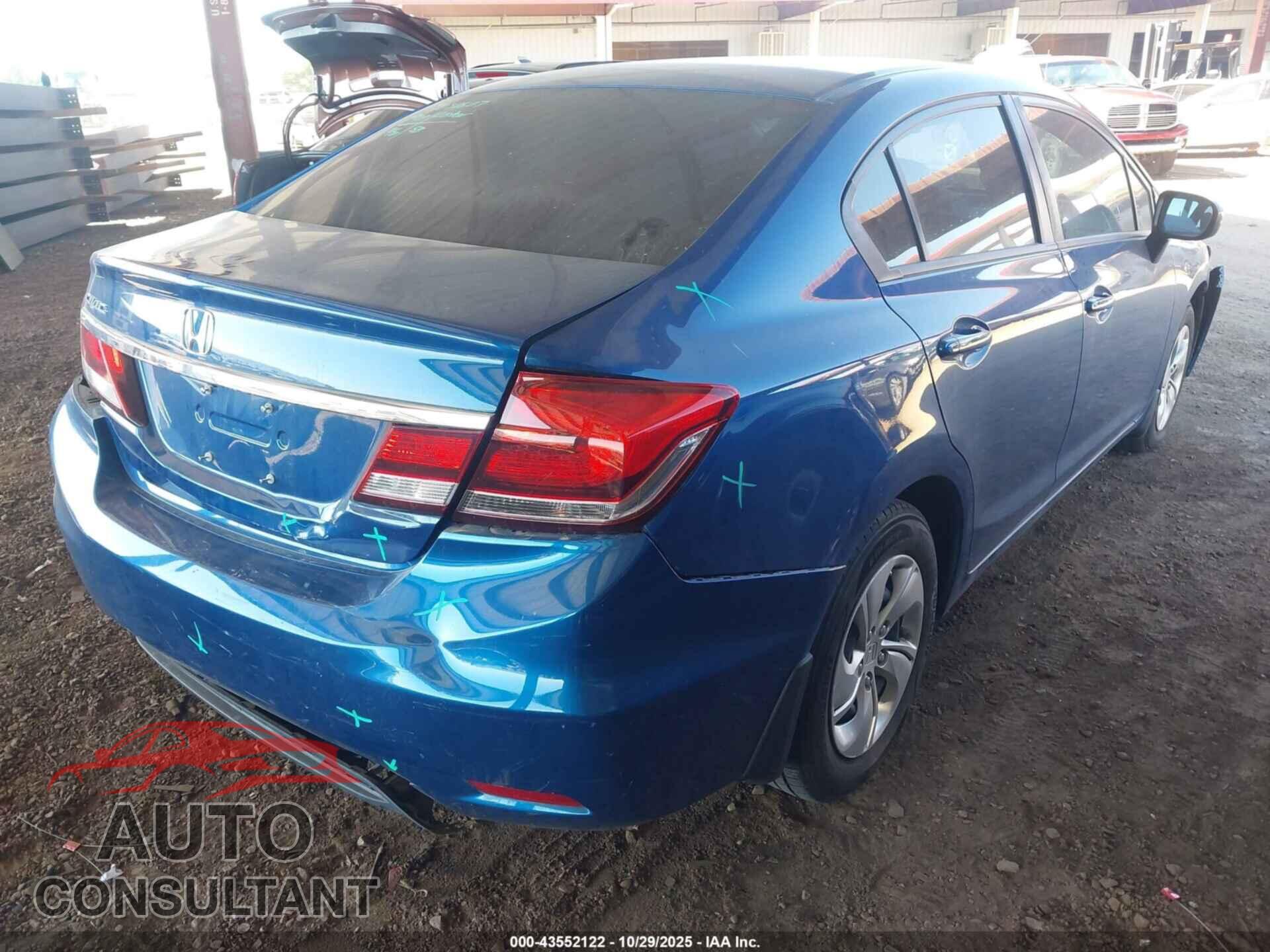 HONDA CIVIC 2014 - 19XFB2F55EE033447