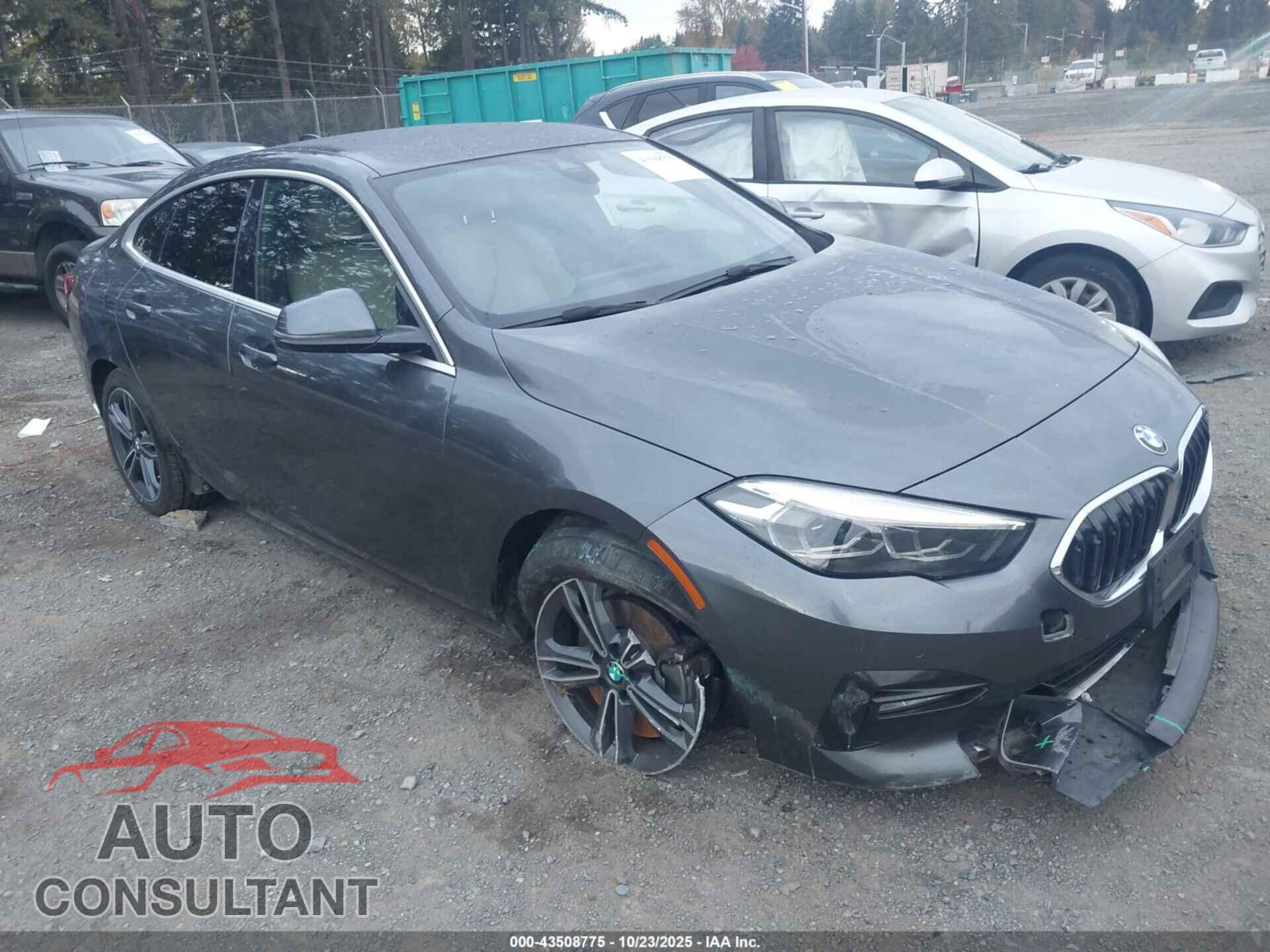 BMW 228I GRAN COUPE 2021 - WBA73AK00M7J51696