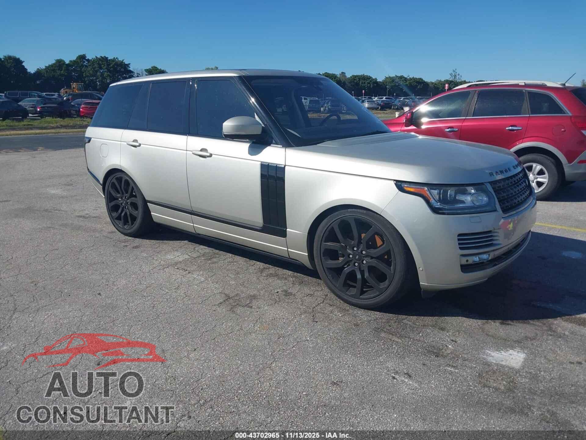 LAND ROVER RANGE ROVER 2014 - SALGS2WF1EA156249