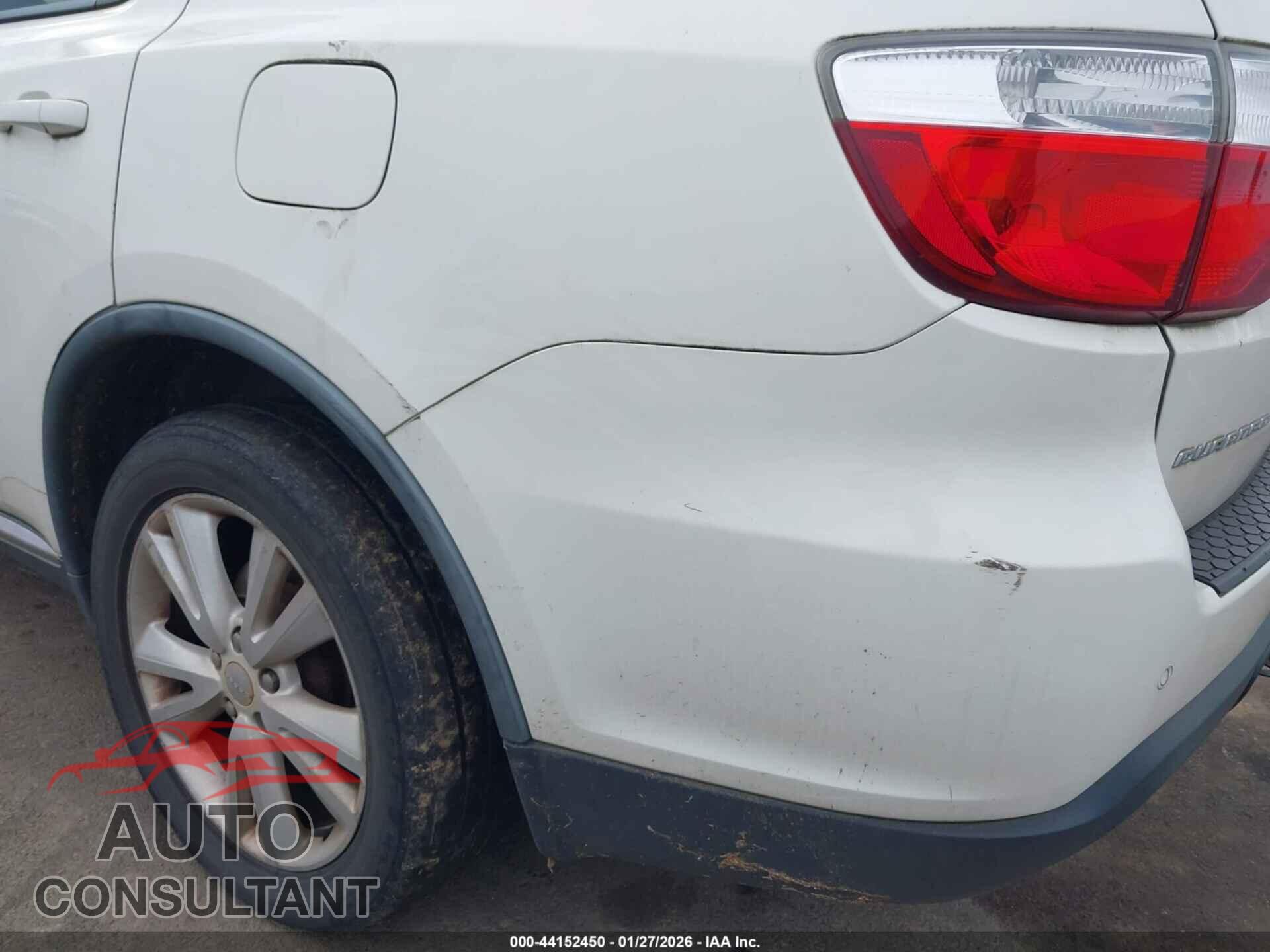 DODGE DURANGO 2012 - 1C4RDHDG4CC163111