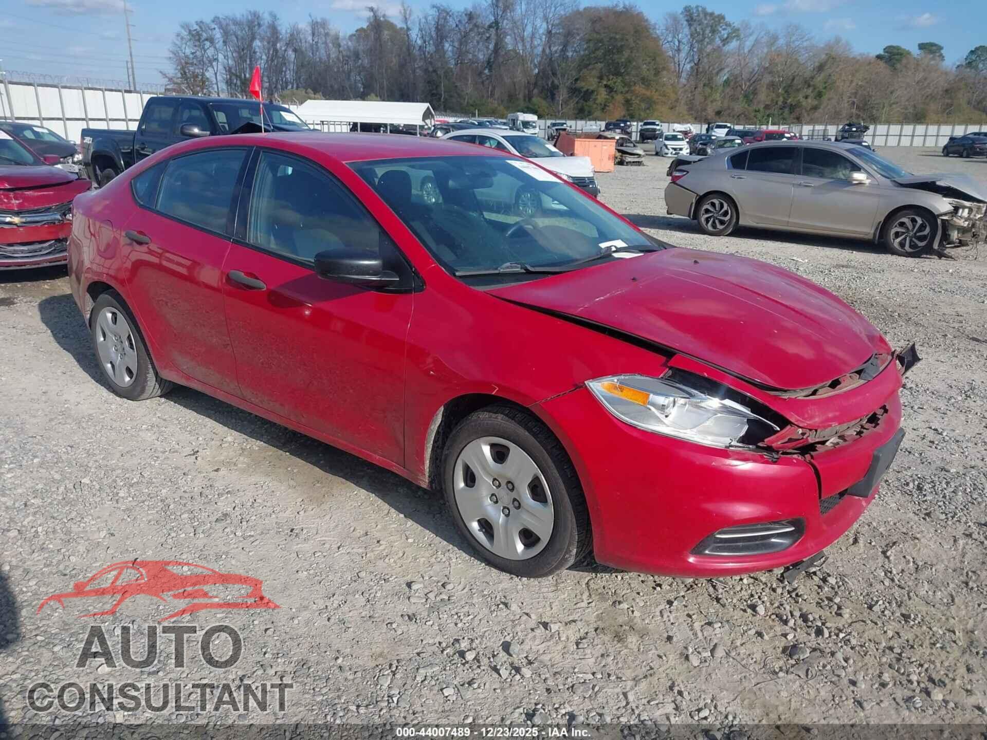 DODGE DART 2013 - 1C3CDFAA8DD127206