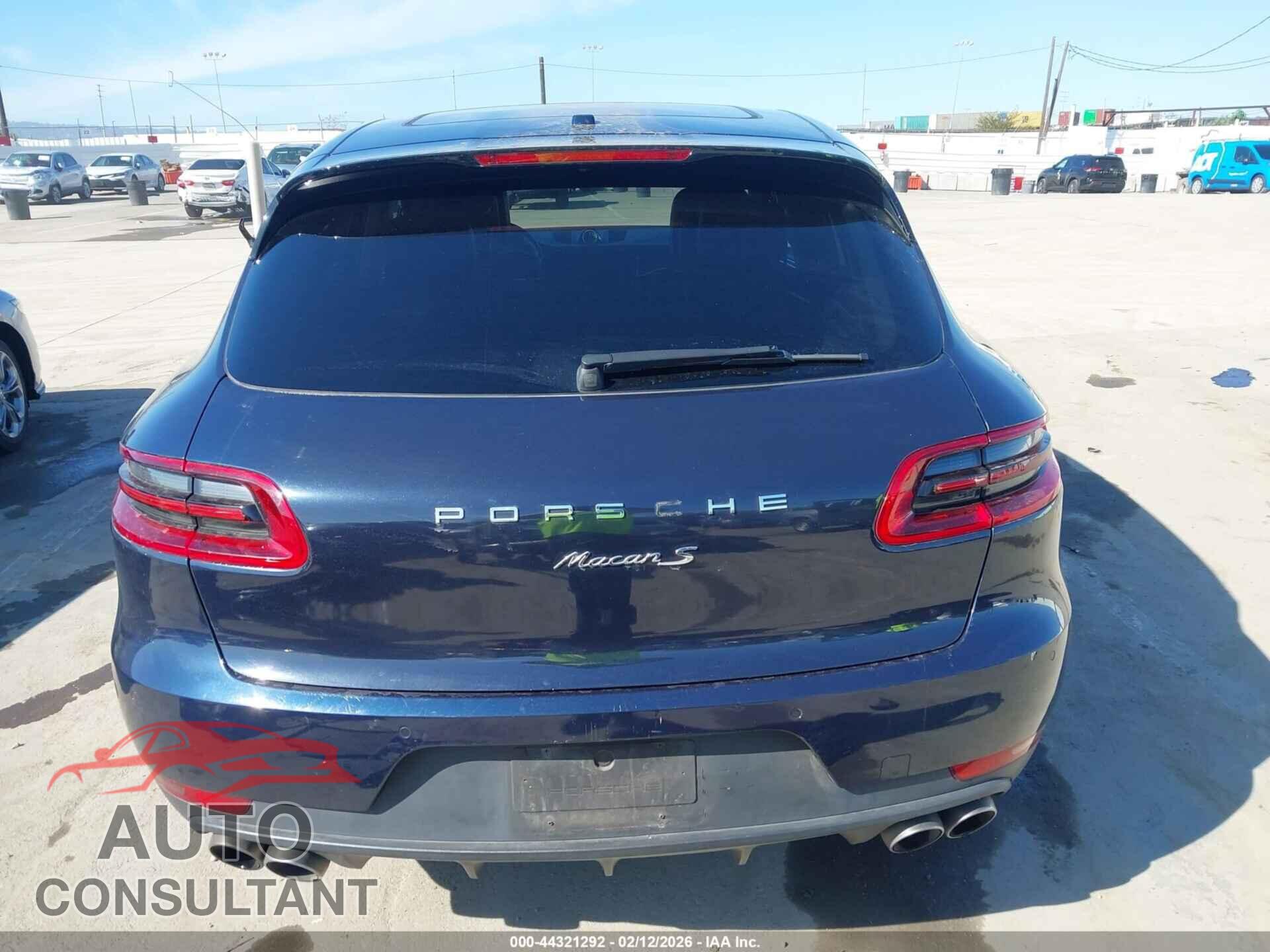 PORSCHE MACAN 2017 - WP1AB2A55HLB17652