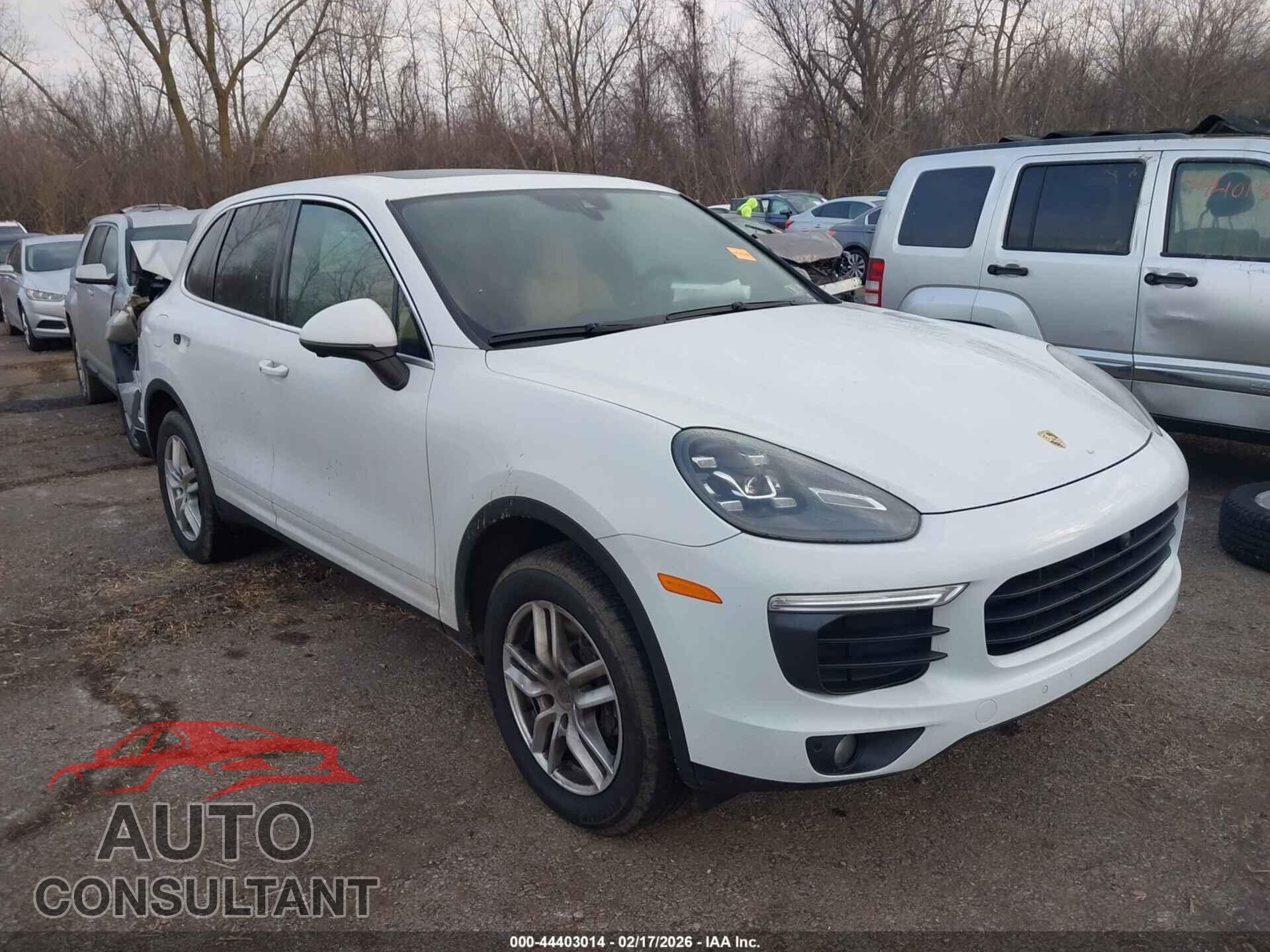 PORSCHE CAYENNE 2016 - WP1AA2A23GLA09960