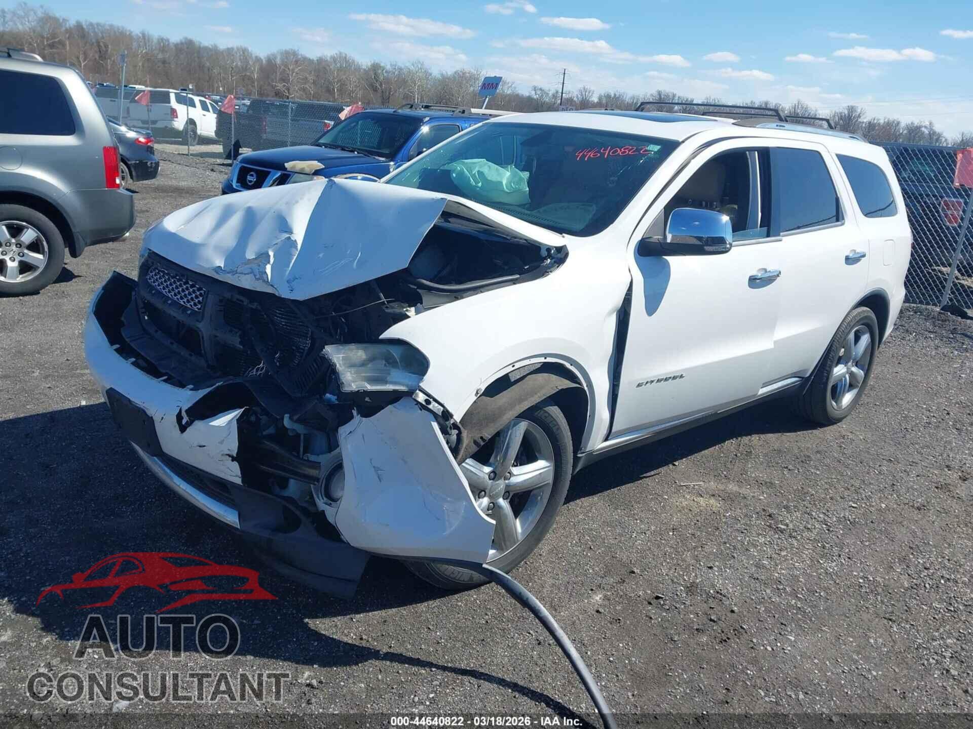 DODGE DURANGO 2013 - 1C4SDJET7DC663110
