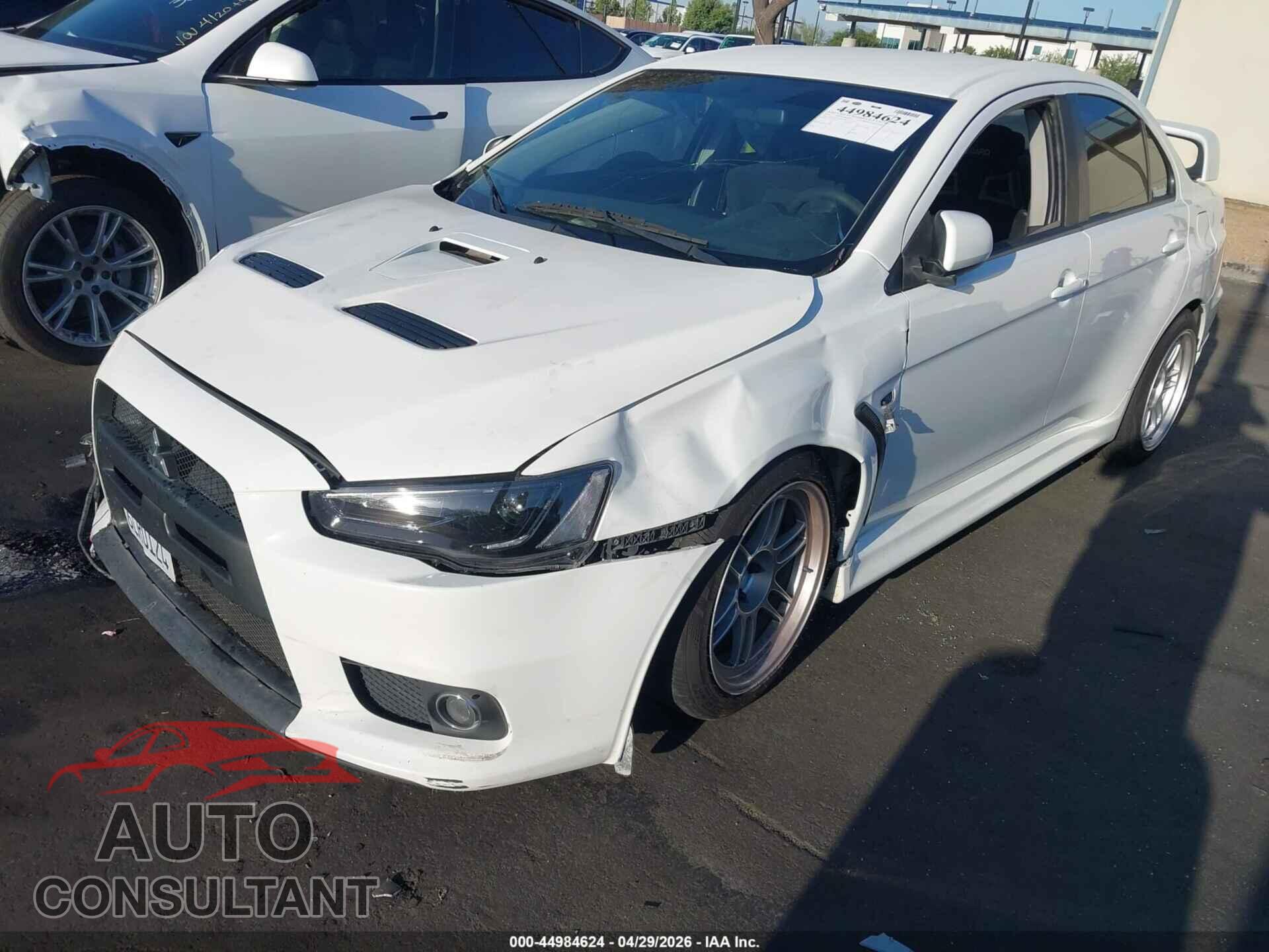MITSUBISHI LANCER EVOLUTION 2010 - JA32W8FV2AU024009