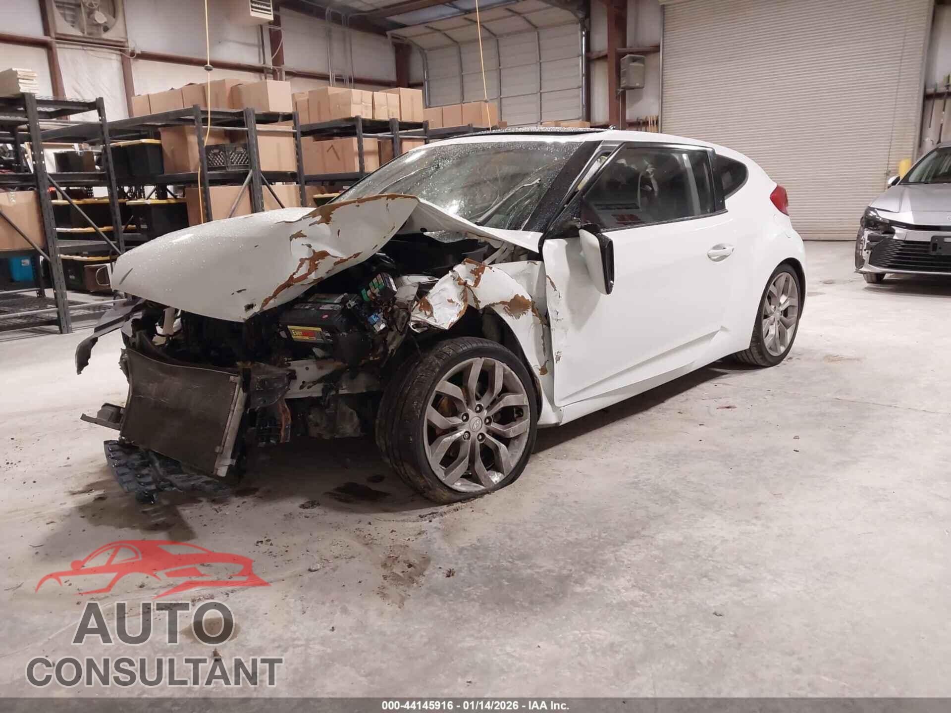 HYUNDAI VELOSTER 2012 - KMHTC6AD2CU076112