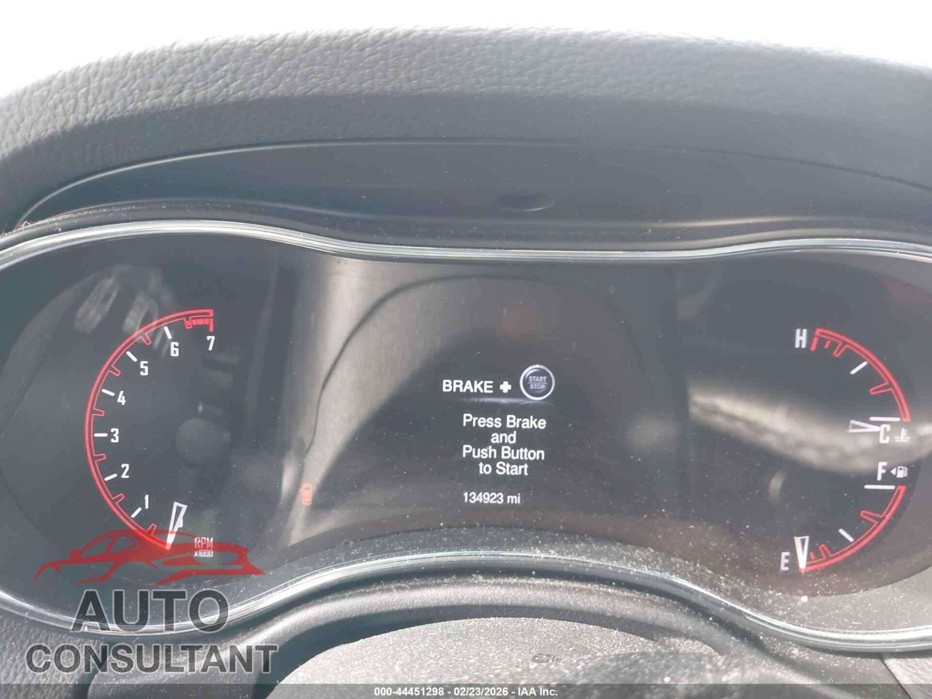 DODGE DURANGO 2015 - 1C4RDJAGXFC163677