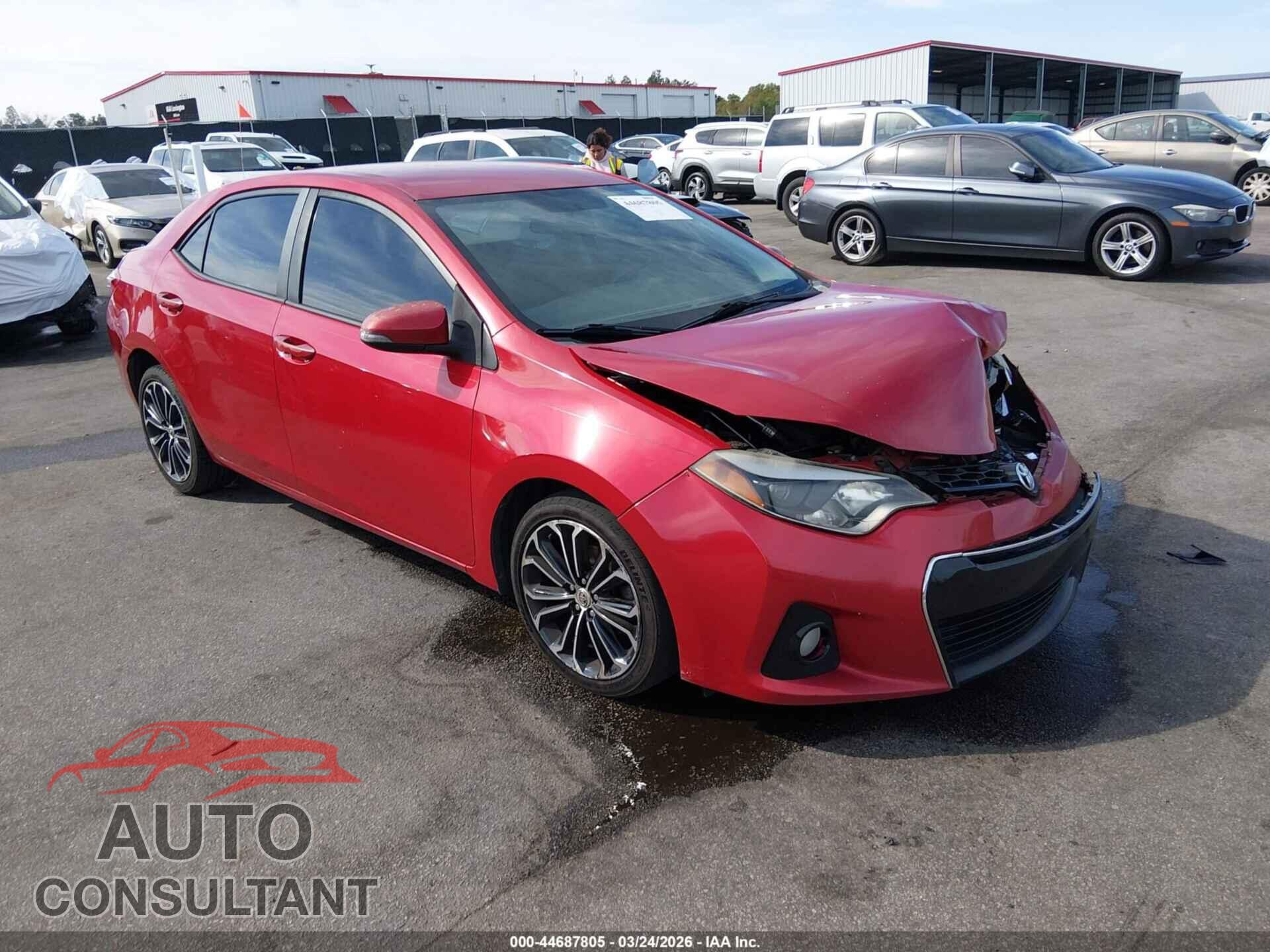 TOYOTA COROLLA 2014 - 2T1BURHEXEC008959