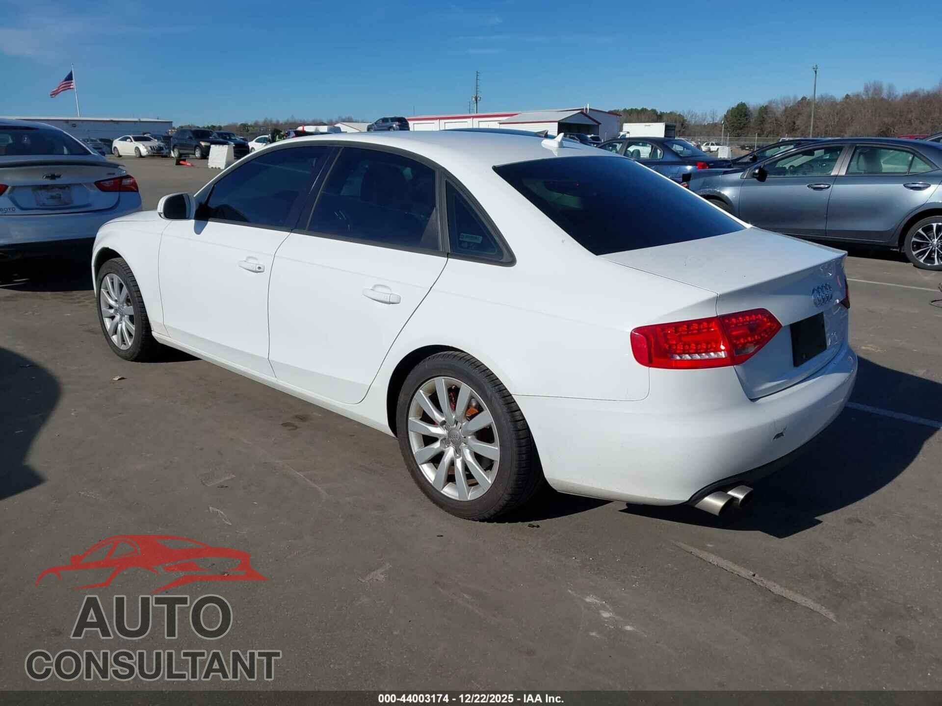 AUDI A4 2012 - WAUDFCFL5CN019750