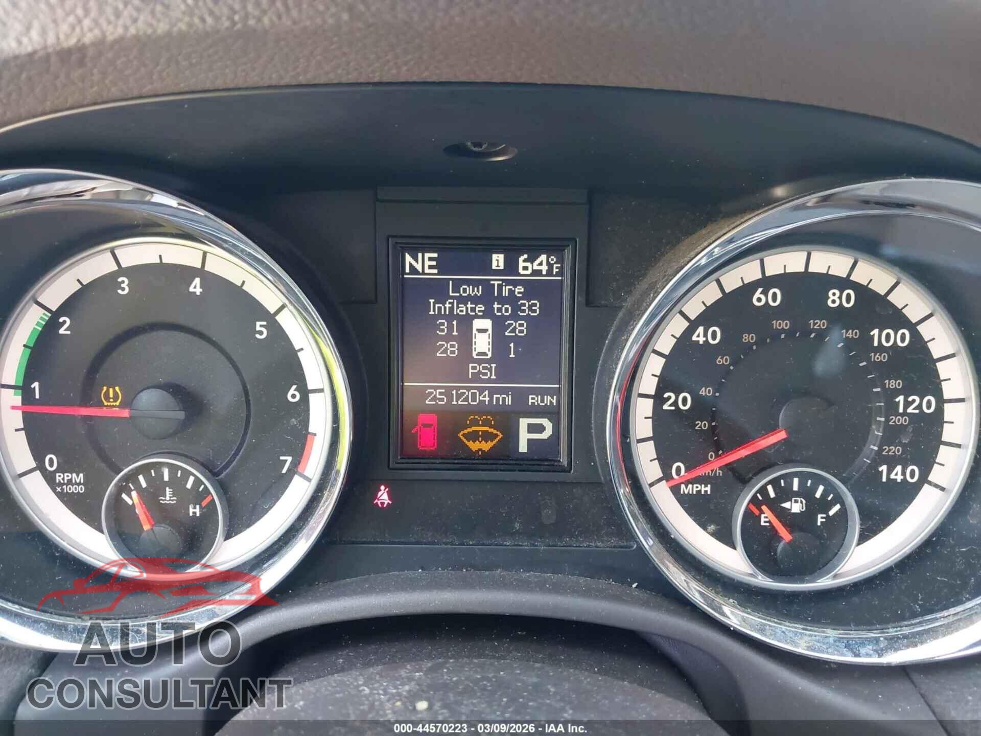 DODGE DURANGO 2013 - 1C4RDHDG9DC659359