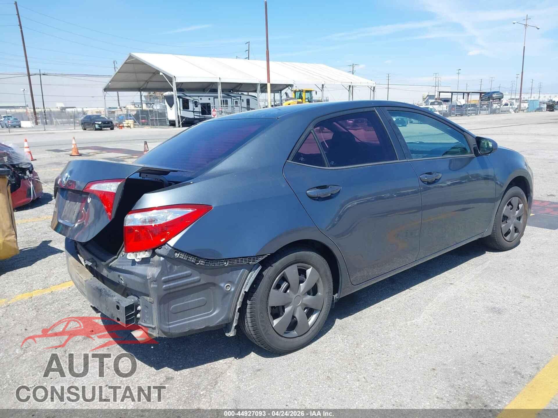 TOYOTA COROLLA 2015 - 5YFBURHE0FP218942
