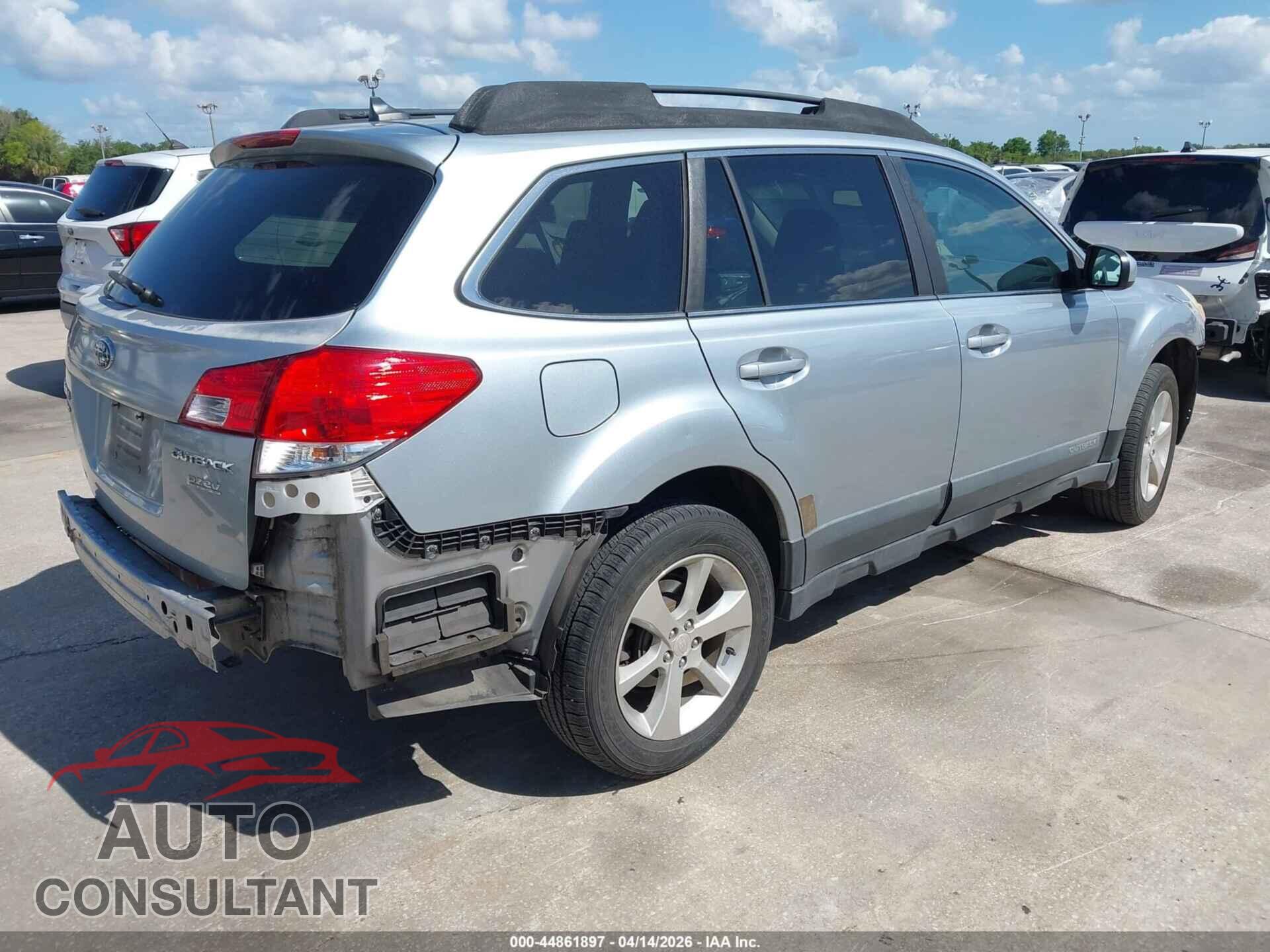 SUBARU OUTBACK 2014 - 4S4BRBLC8E3294734