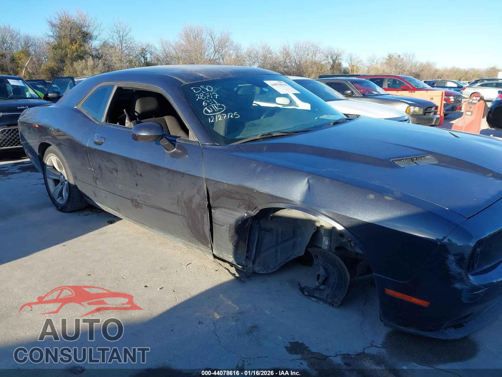 DODGE CHALLENGER 2017 - 2C3CDZAG2HH568635