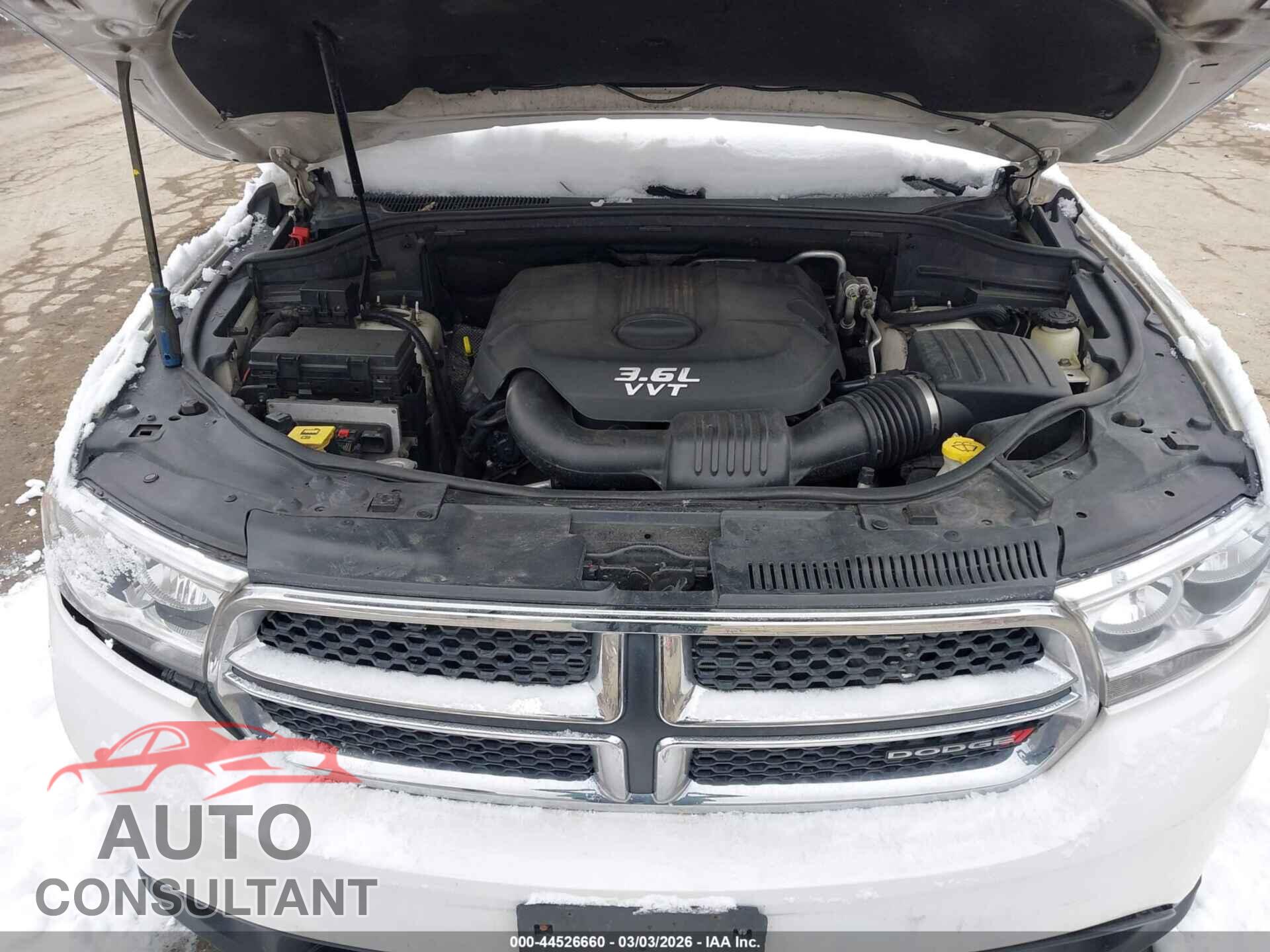 DODGE DURANGO 2012 - 1C4RDJDG6CC318037
