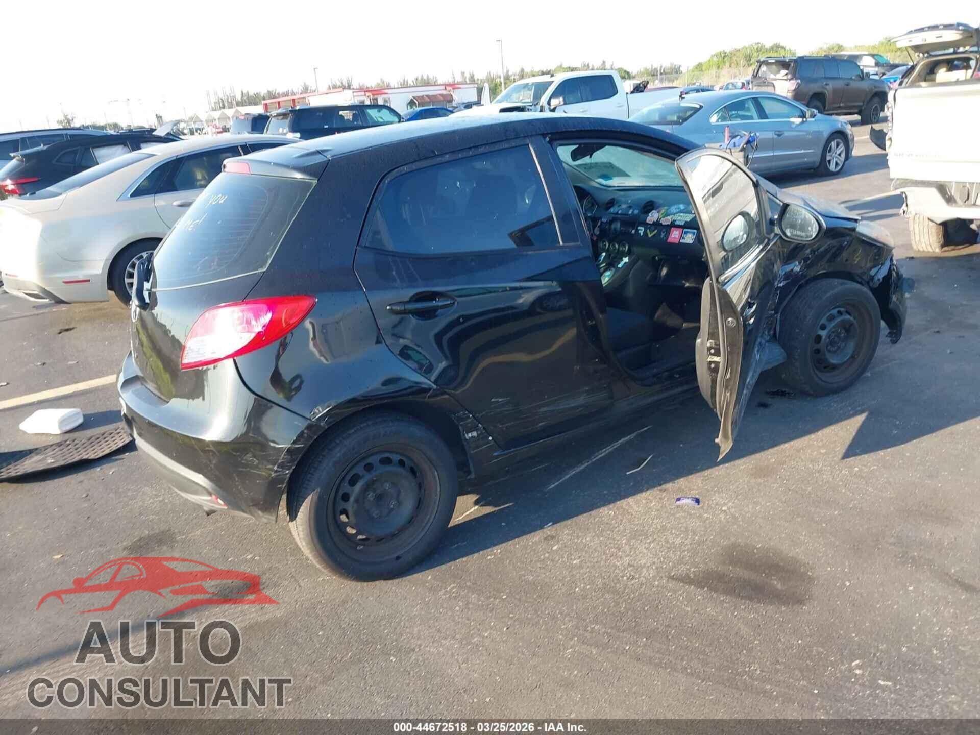 MAZDA MAZDA2 2013 - JM1DE1KY5D0169867