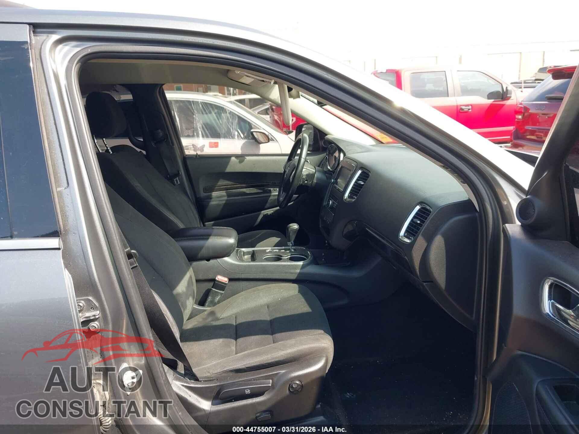 DODGE DURANGO 2012 - 1C4RDJDG3CC144587