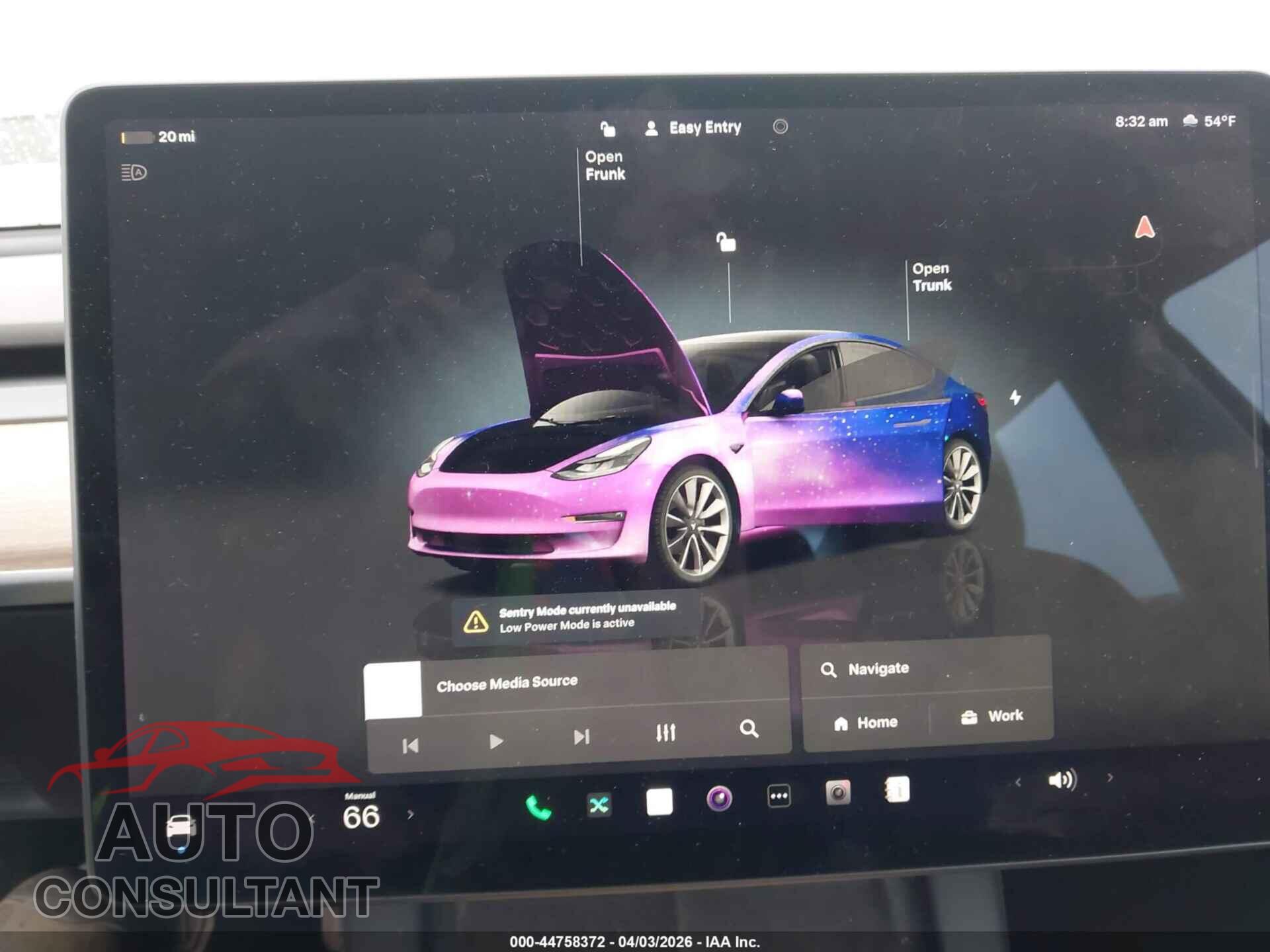 TESLA MODEL 3 2022 - 5YJ3E1EA2NF165790