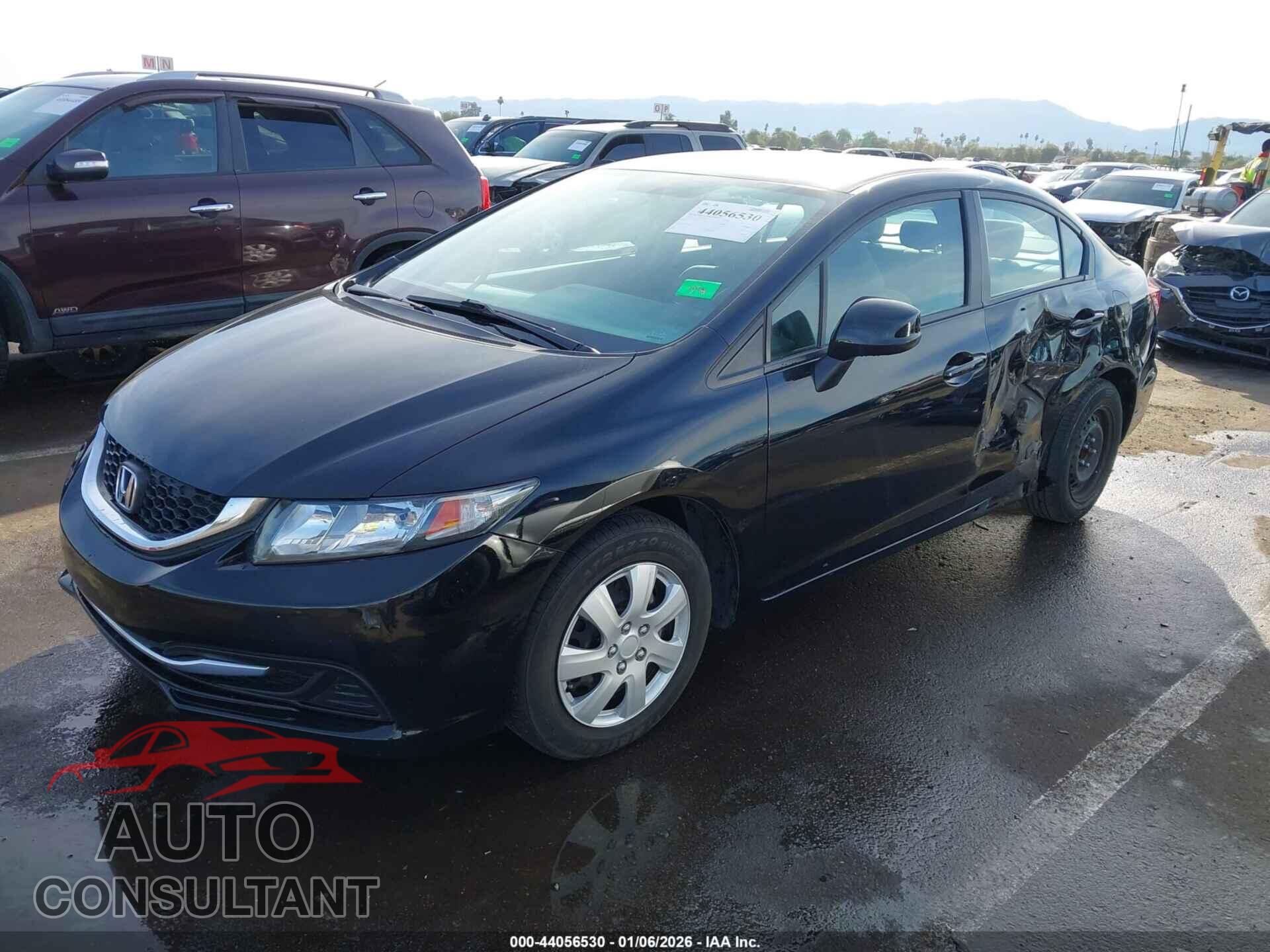 HONDA CIVIC 2013 - 19XFB2F59DE257268
