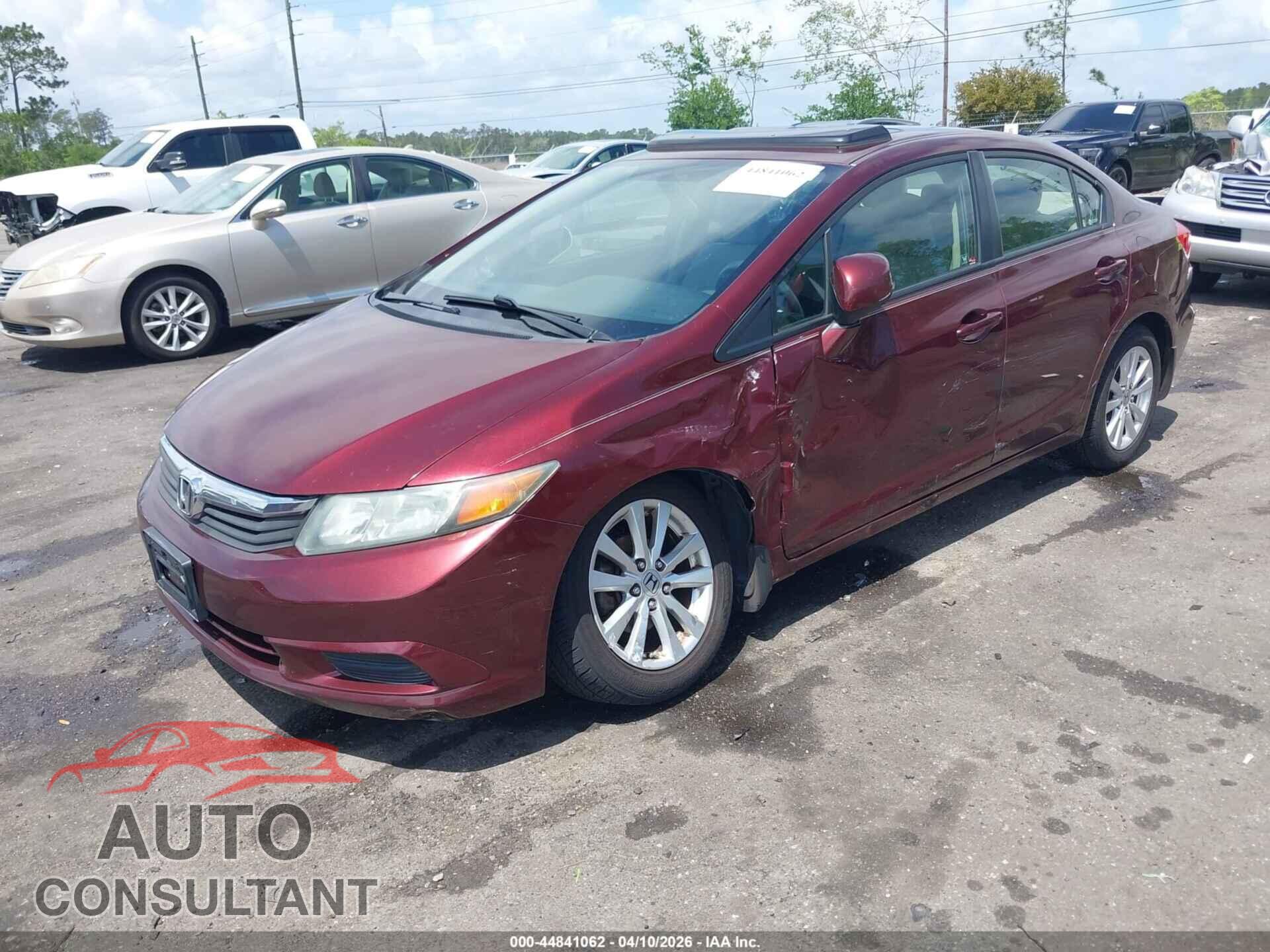 HONDA CIVIC 2012 - 19XFB2F8XCE003948