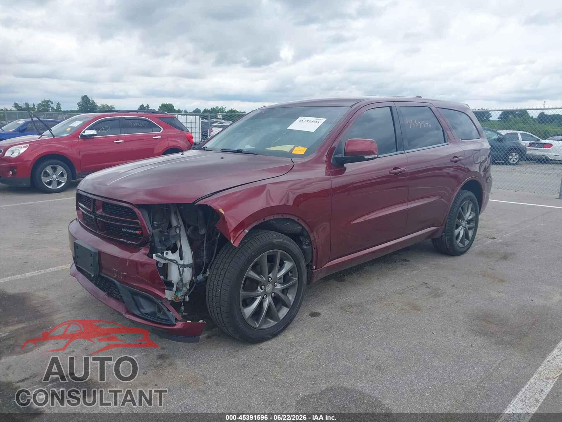 DODGE DURANGO 2017 - 1C4RDJDG7HC870427
