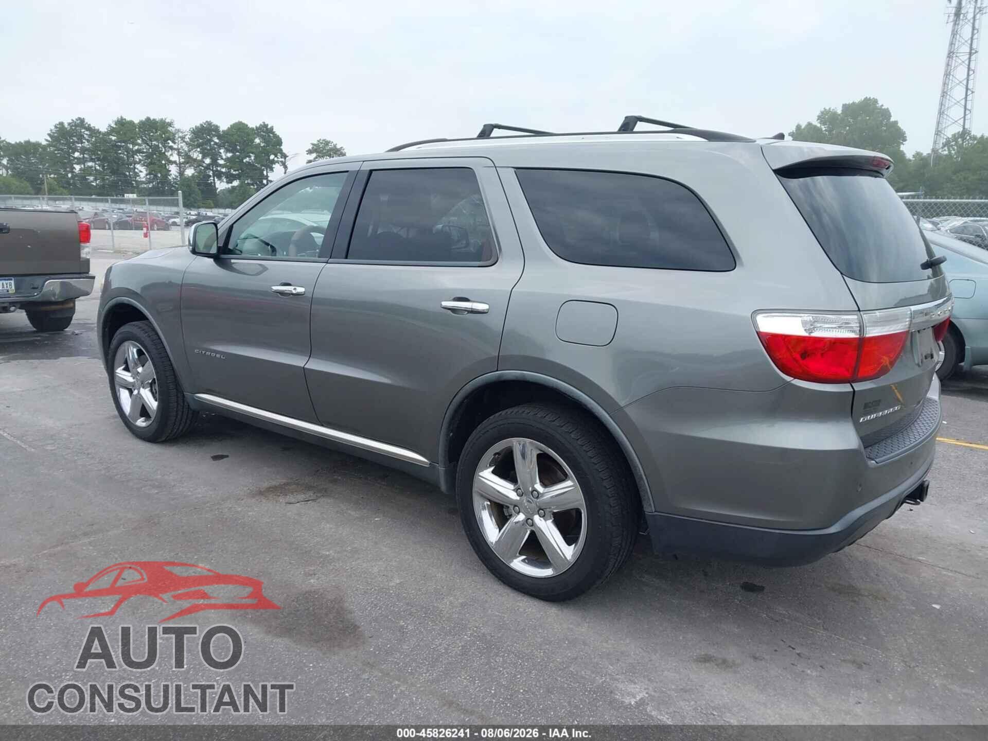 DODGE DURANGO 2011 - 1D4RD5GG8BC742257