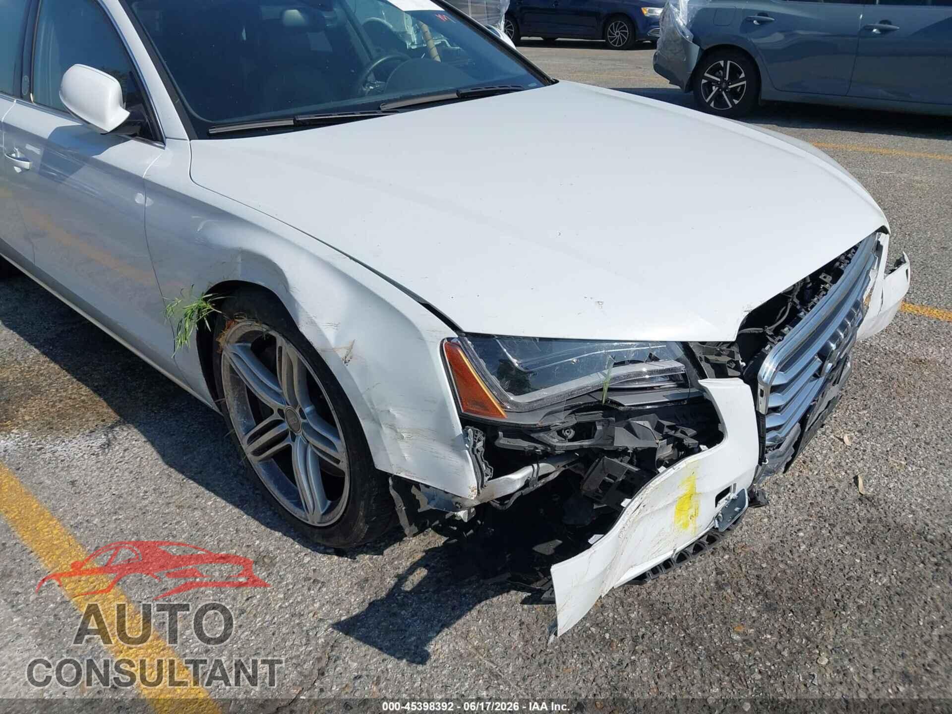 AUDI A8 2013 - WAUA2AFD6DN016997