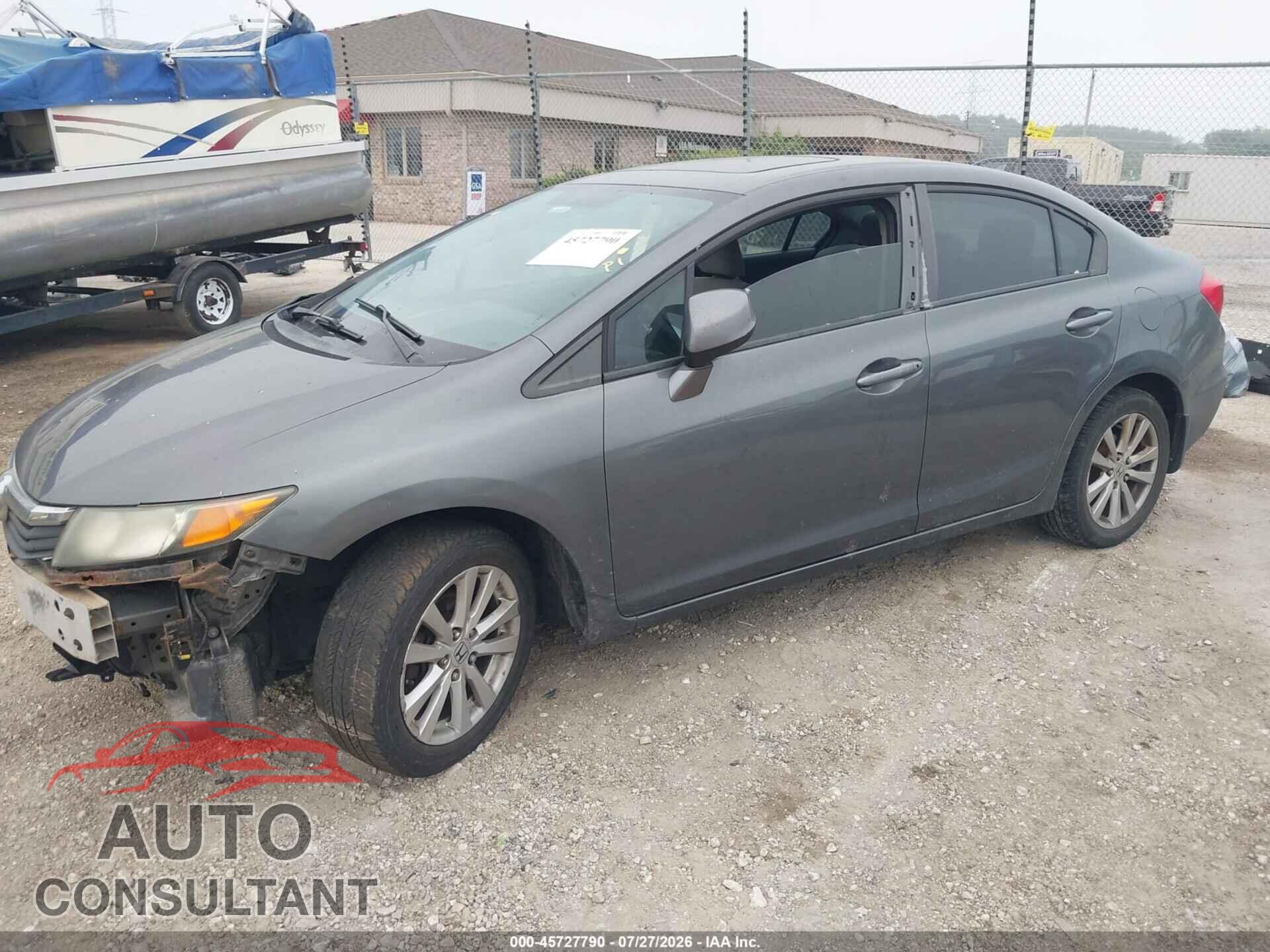 HONDA CIVIC 2012 - 2HGFB2F86CH543903