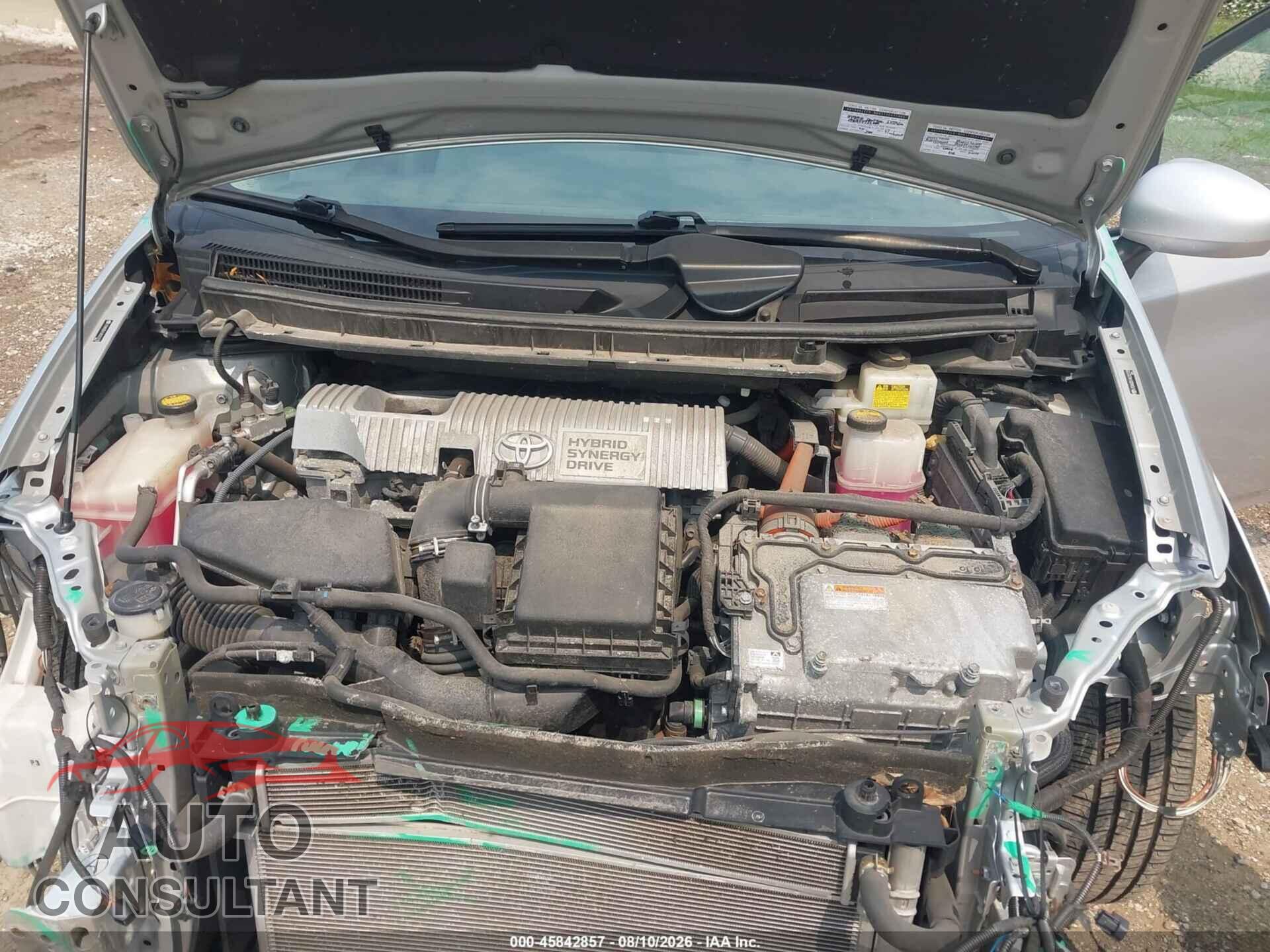 TOYOTA PRIUS 2010 - JTDKN3DU1A0202730