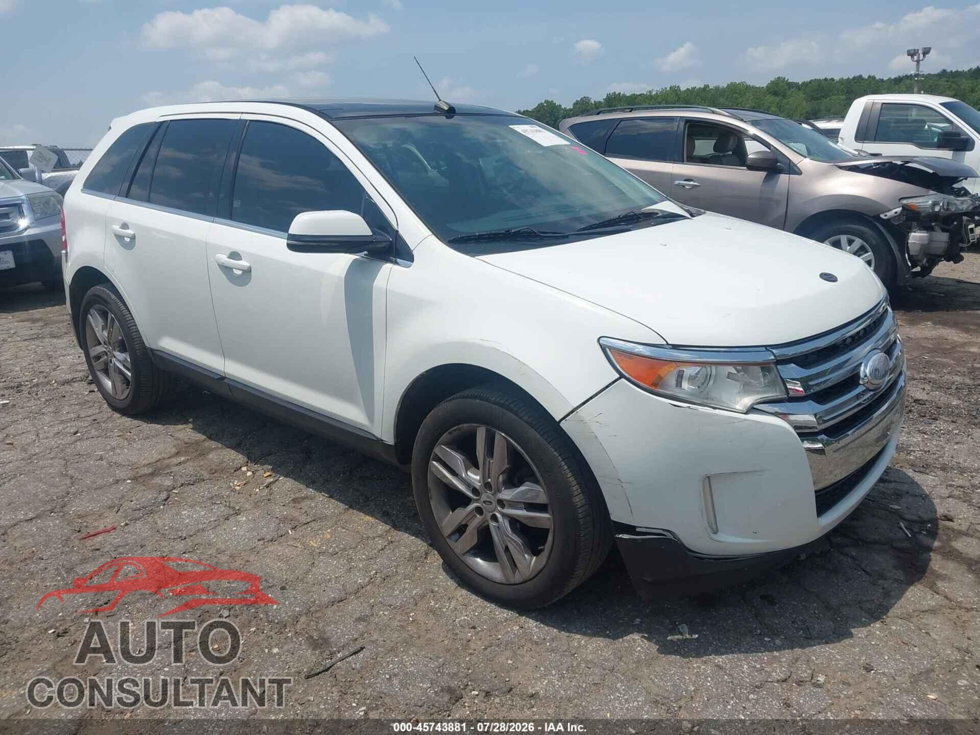 FORD EDGE 2012 - 2FMDK3KC9CBA25577