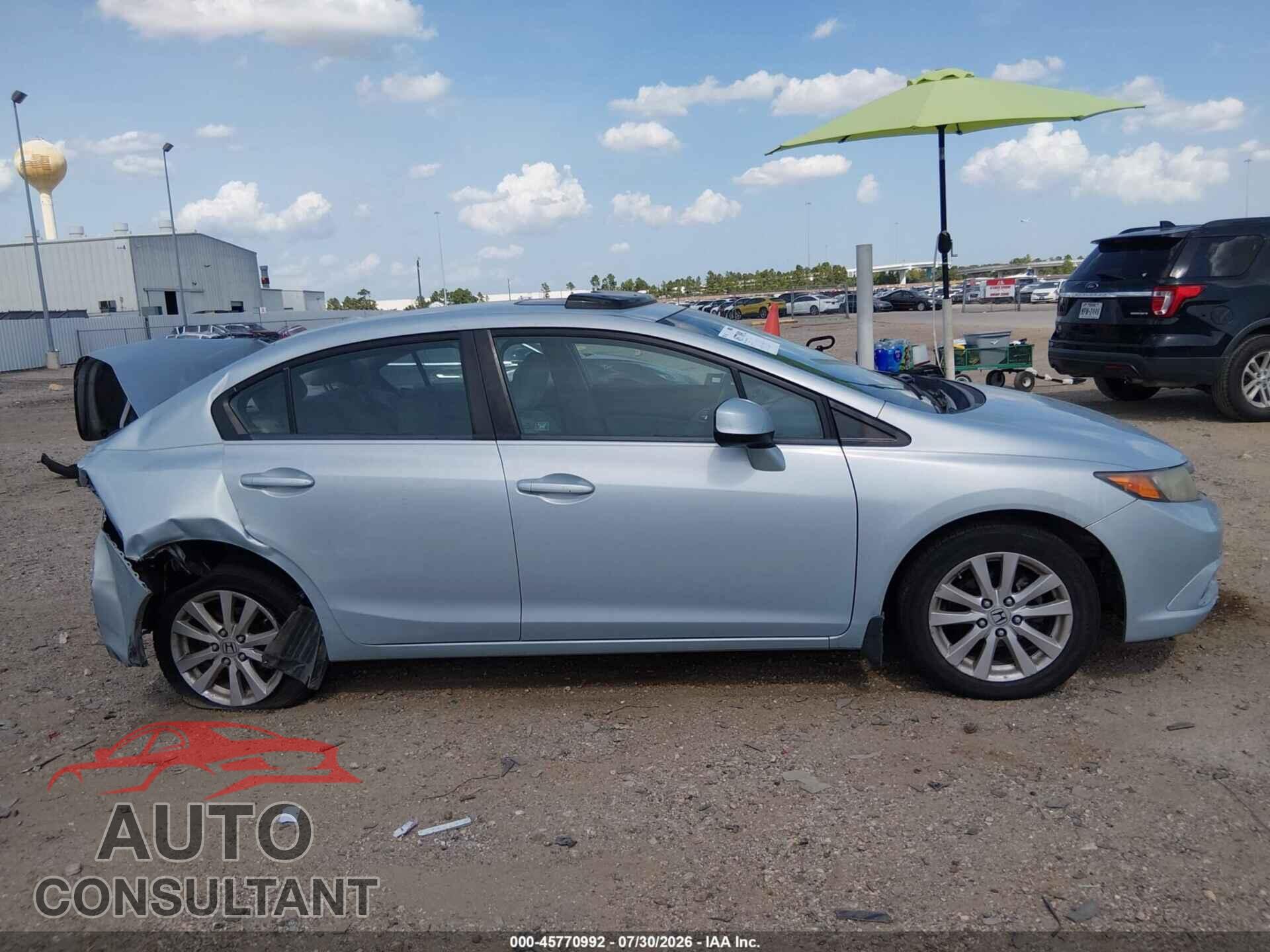 HONDA CIVIC 2012 - 2HGFB2F87CH512868