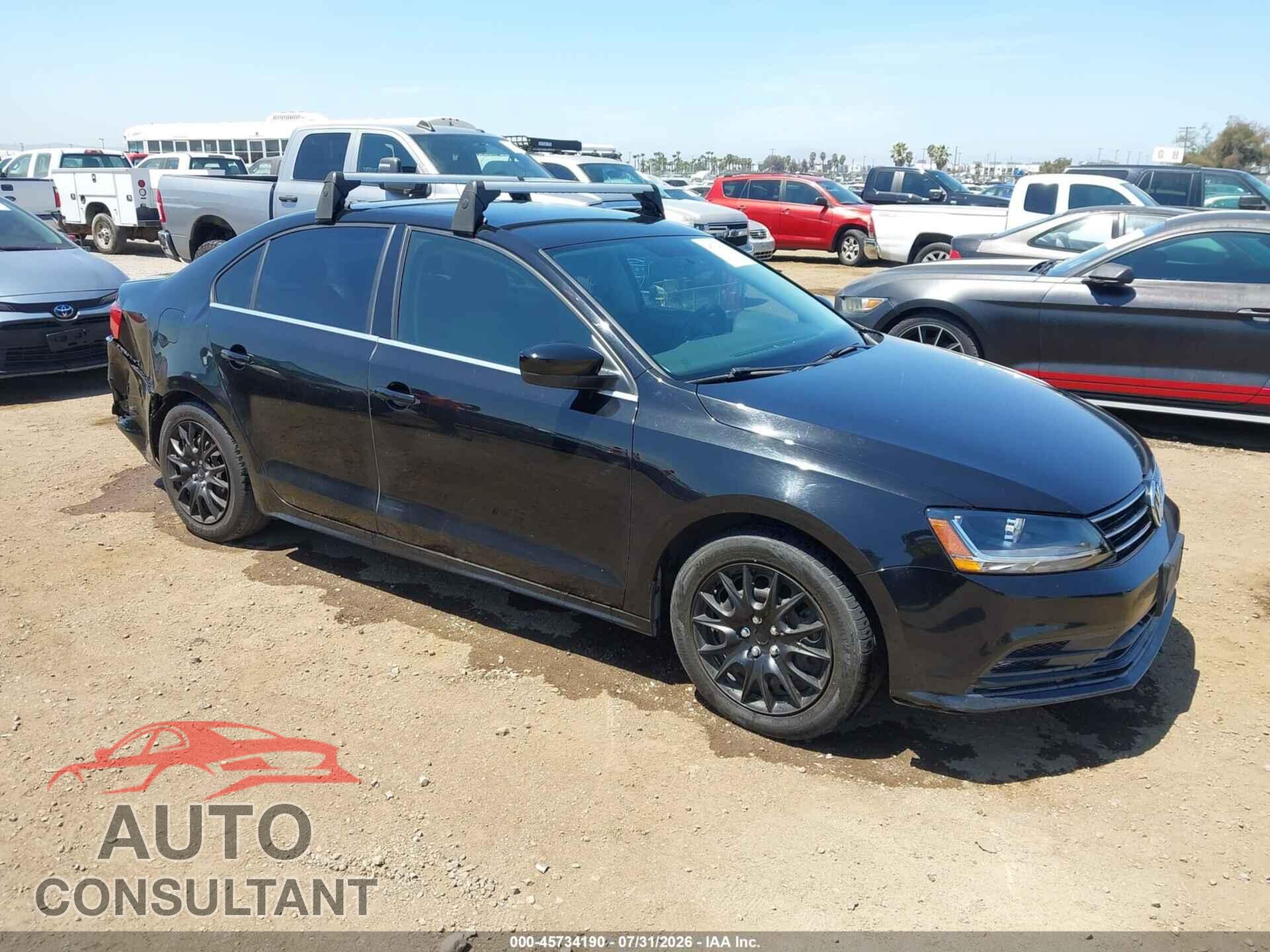 VOLKSWAGEN JETTA 2017 - 3VW2B7AJXHM399458