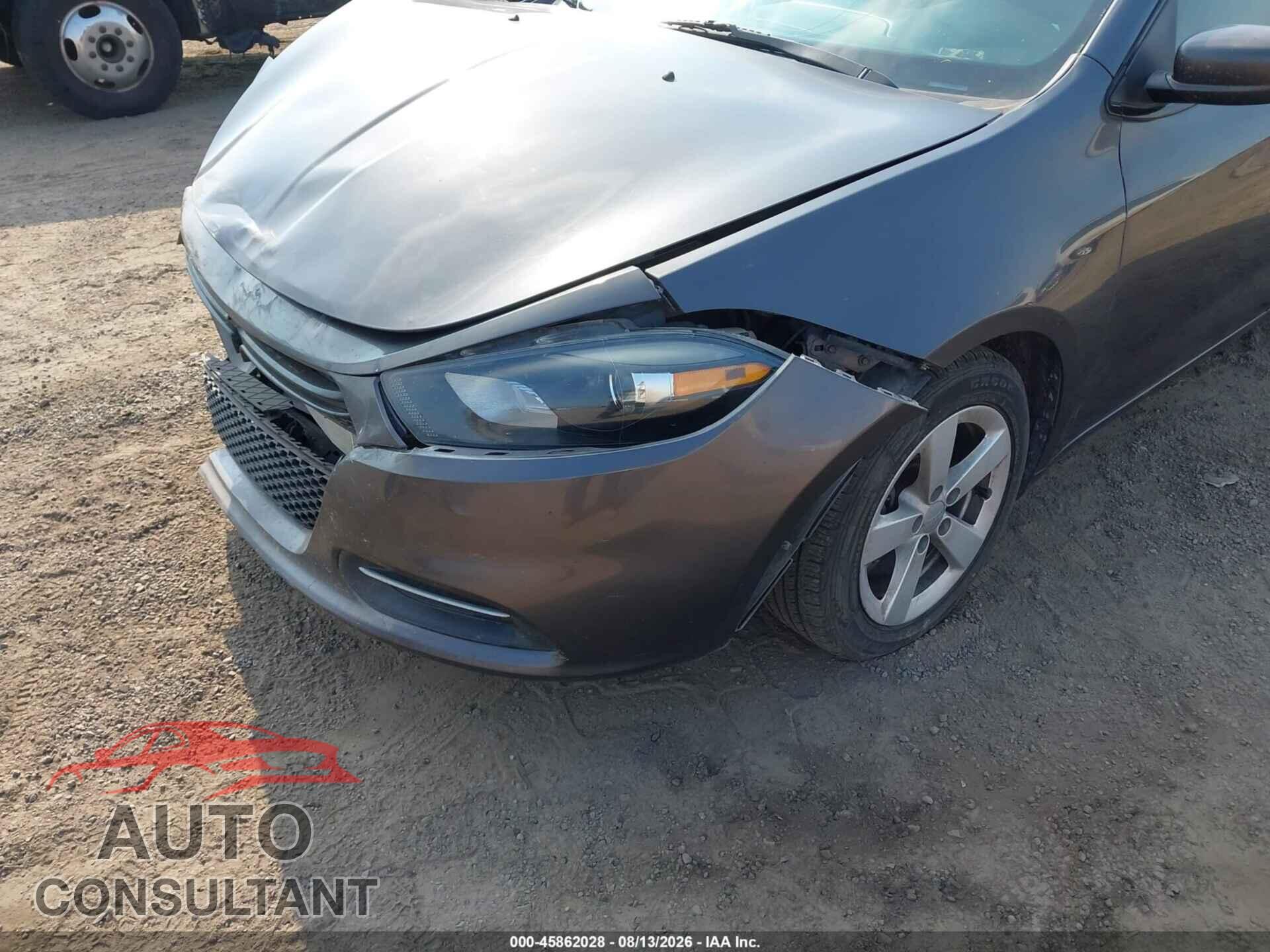 DODGE DART 2016 - 1C3CDFBA2GD652359