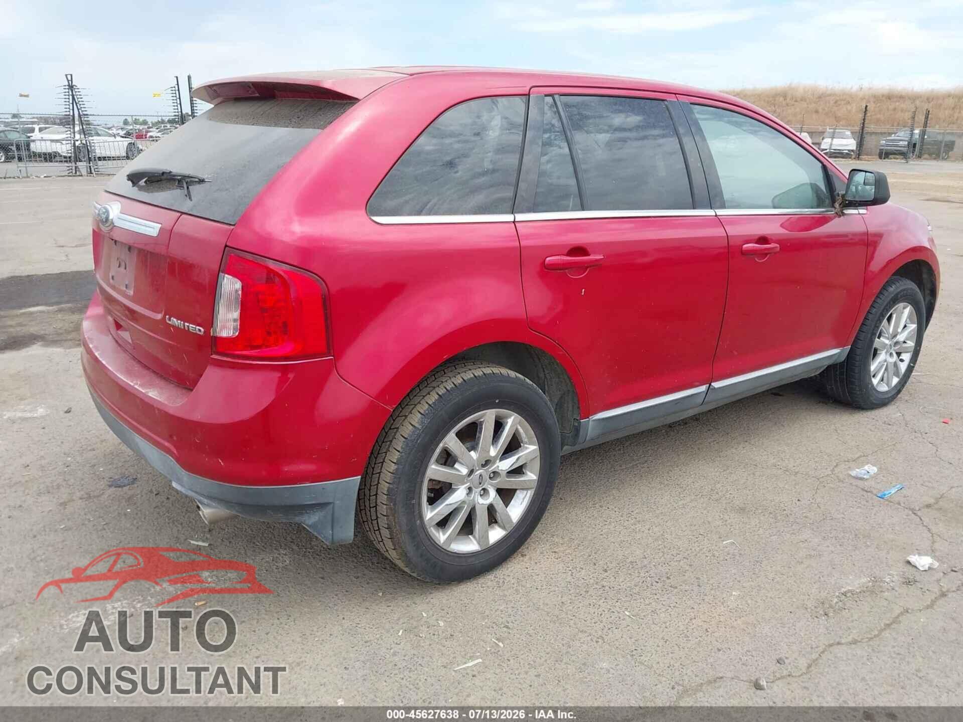 FORD EDGE 2011 - 2FMDK3KC2BBA17402