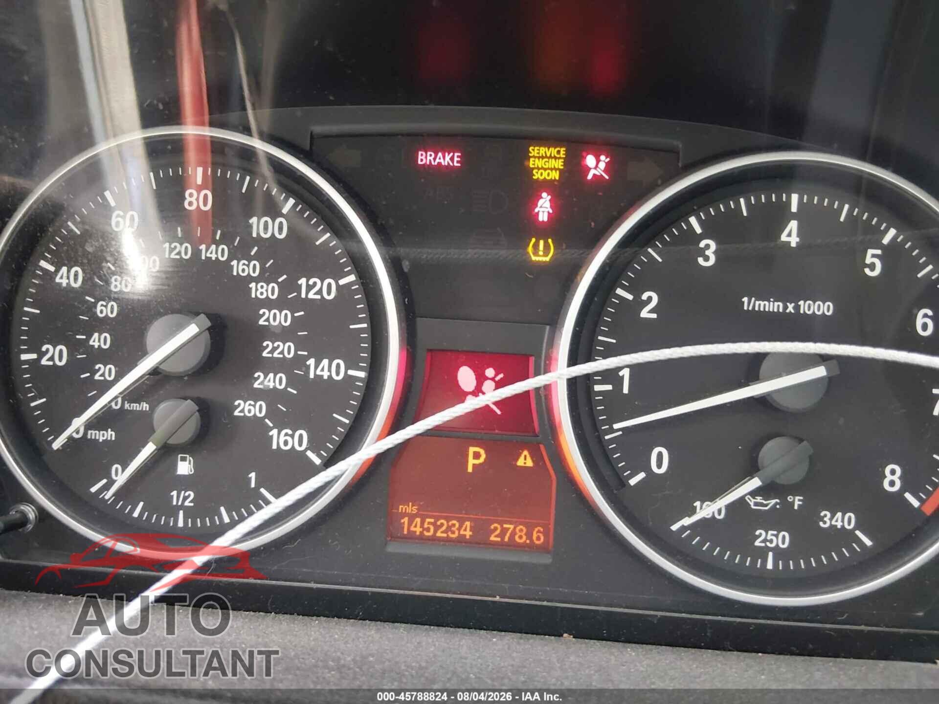 BMW 328I 2011 - WBAKE5C58BE755012