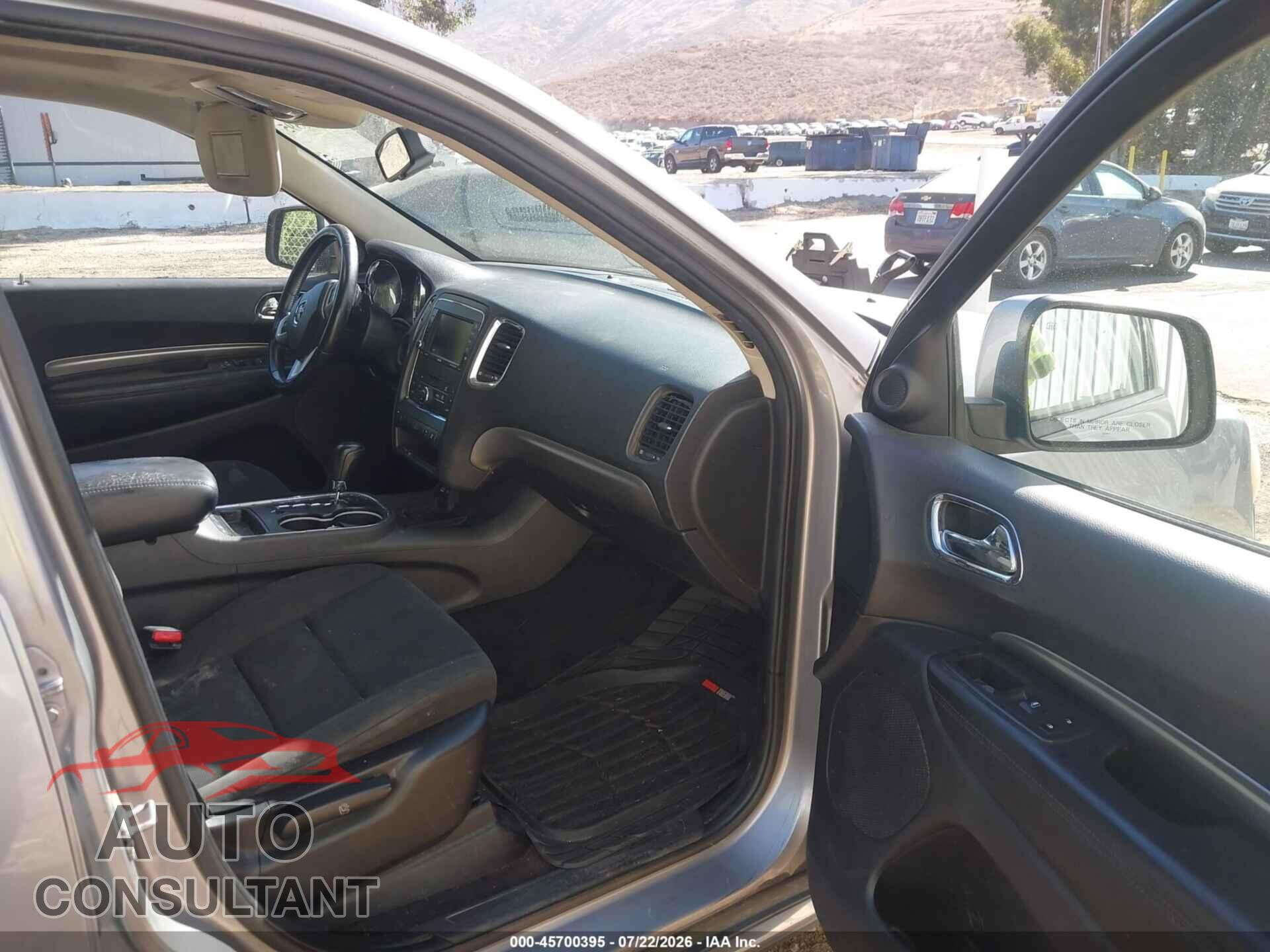 DODGE DURANGO 2013 - 1C4RDHAGXDC692942