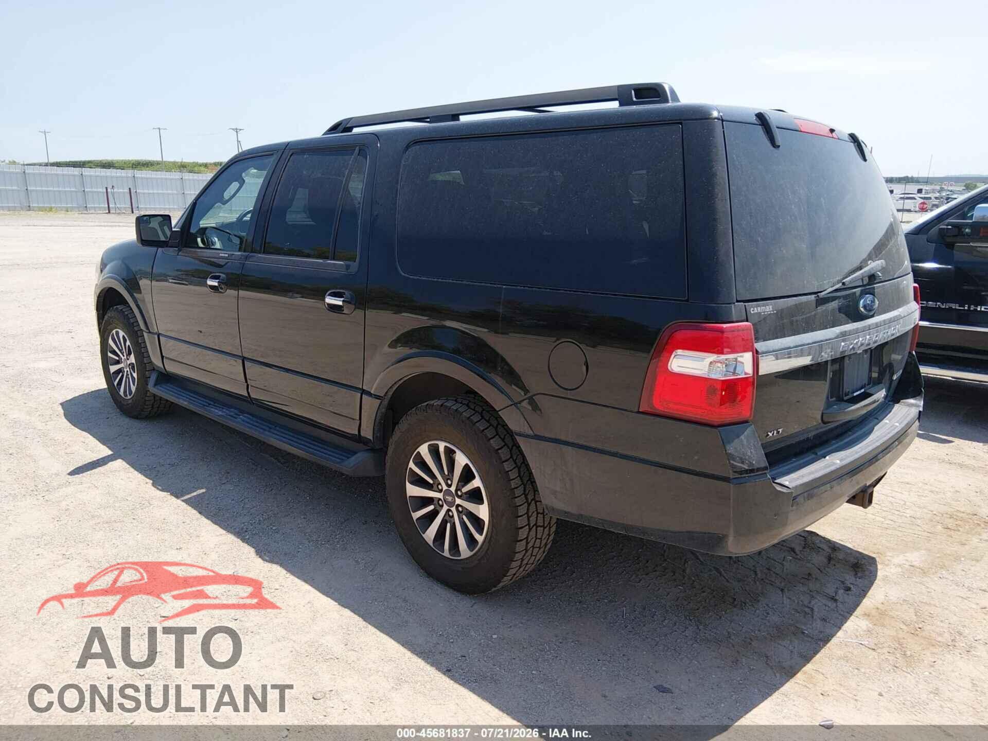FORD EXPEDITION EL 2017 - 1FMJK1JT9HEA74606