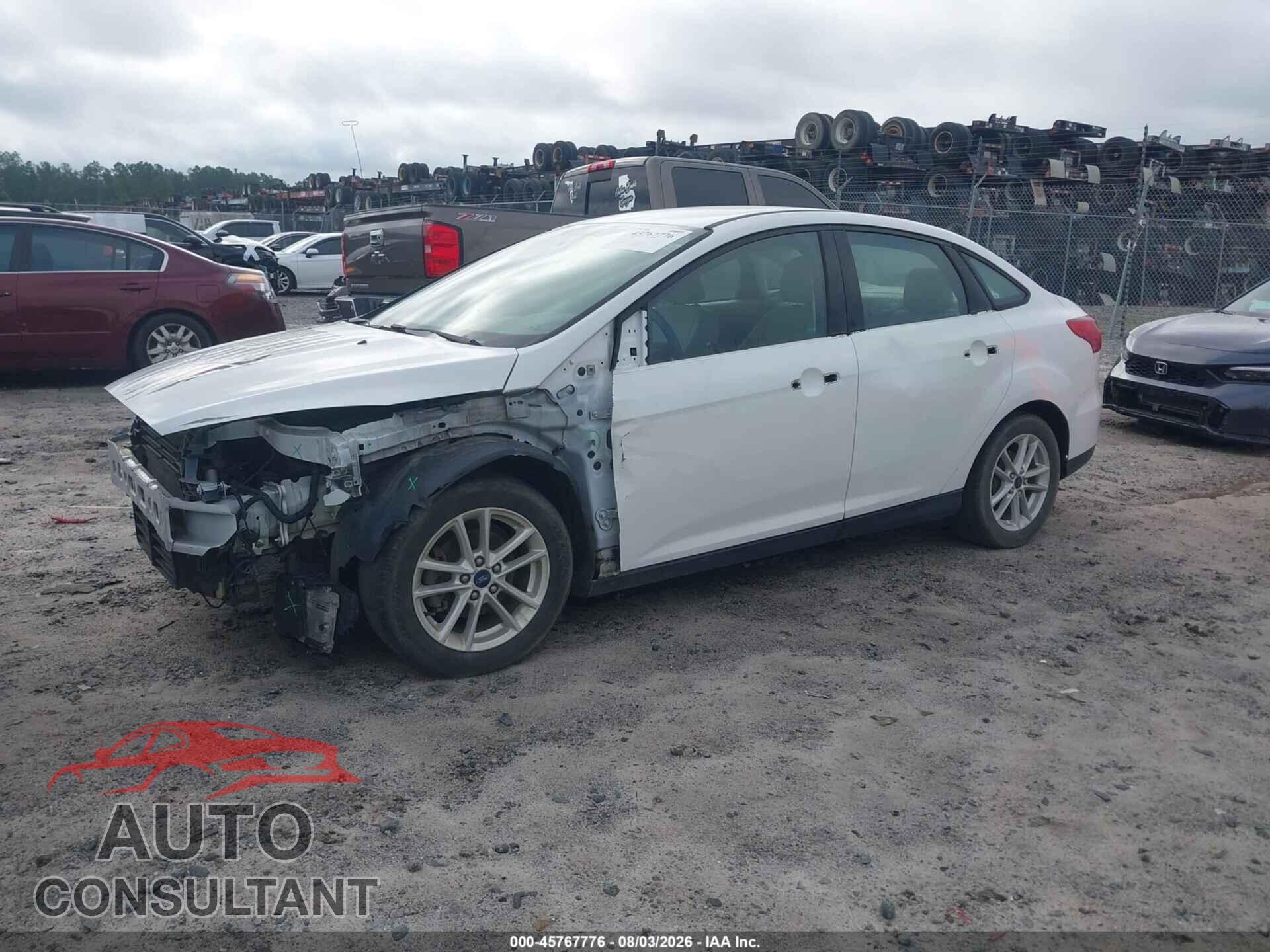 FORD FOCUS 2017 - 1FADP3F22HL224233