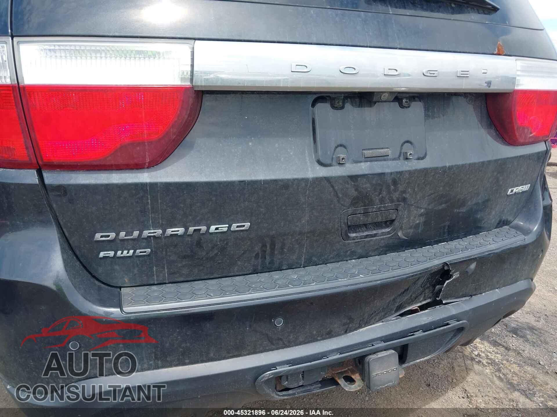 DODGE DURANGO 2013 - 1C4RDJDG9DC578109